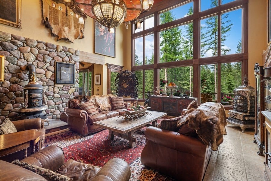 940 McCaffery Road, Bigfork, MT 59911 Living Area