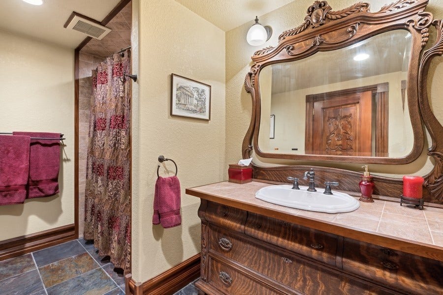 940 McCaffery Road, Bigfork, MT 59911 Guest Bathroom