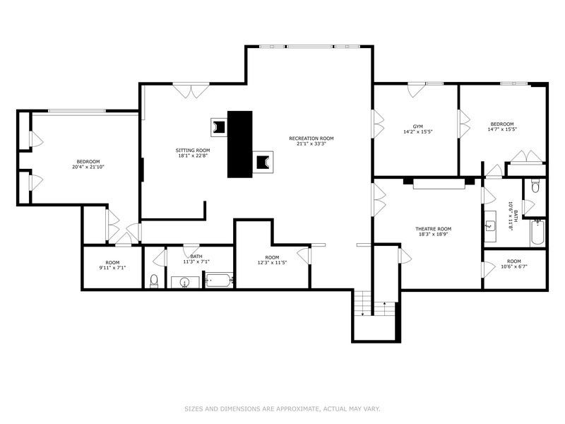 940 McCaffery Road, Bigfork, MT 59911 Main House Floor Plan