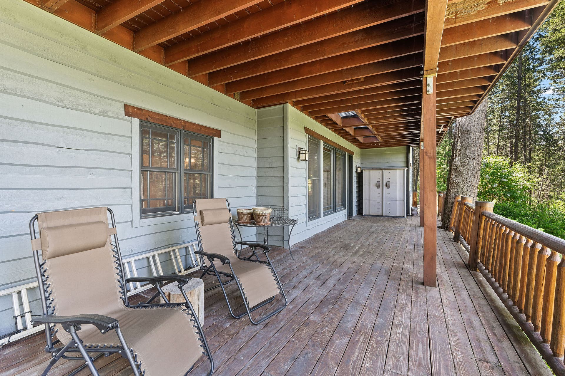 599 Pommel Drive, Bigfork, MT 59911 Lower level decks