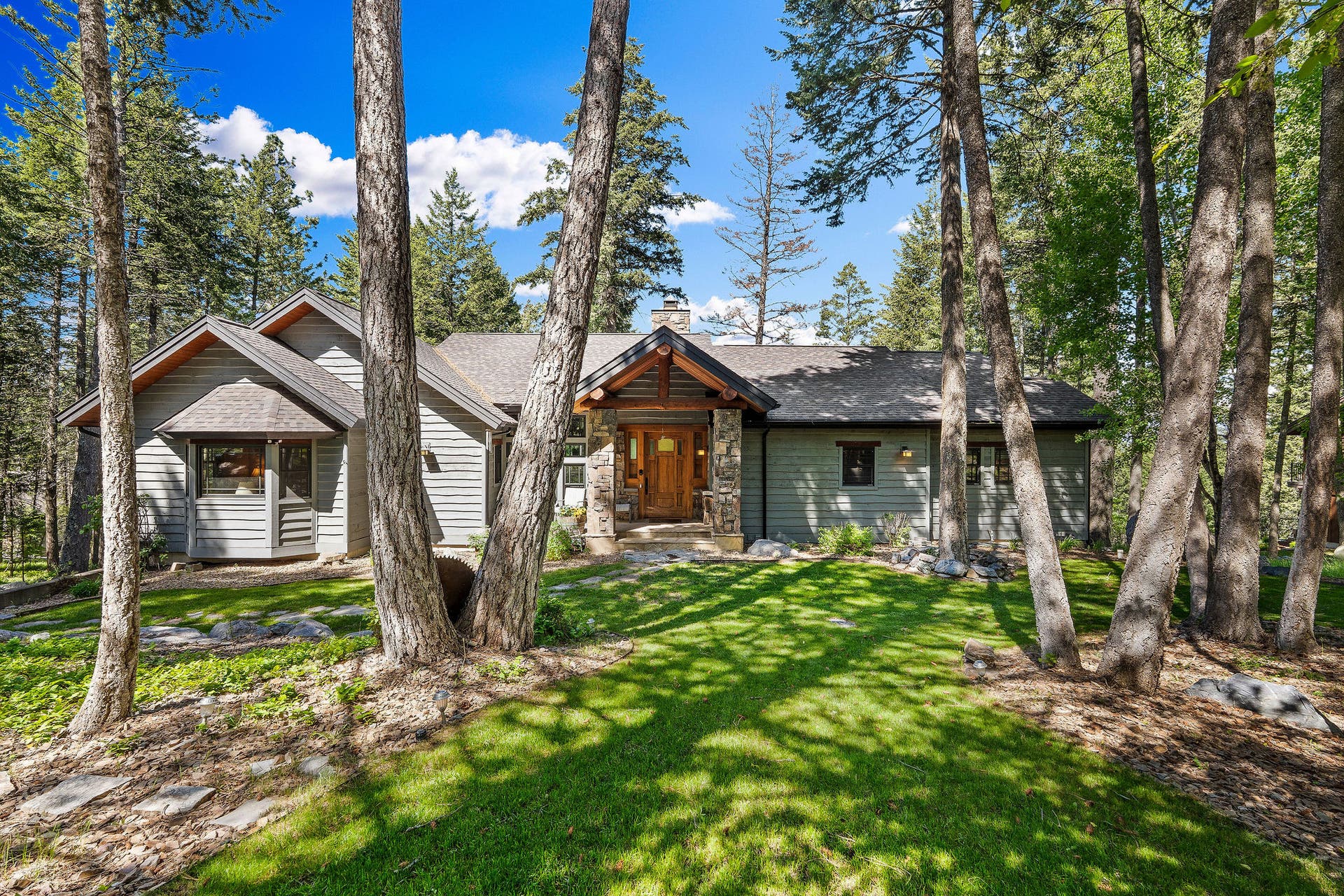 599 Pommel Drive, Bigfork, MT 59911 Welcome home!