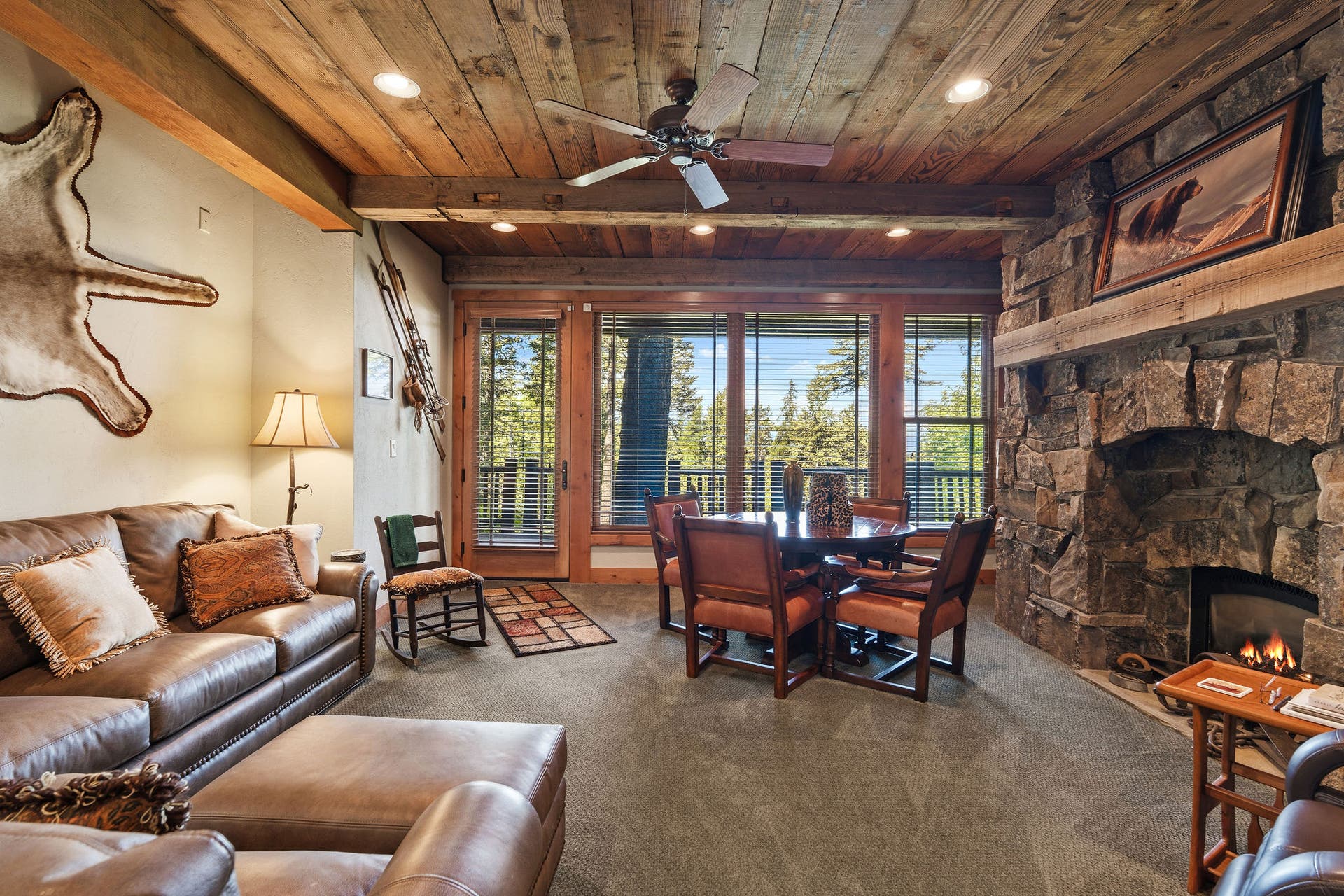 599 Pommel Drive, Bigfork, MT 59911 Cozy, game room, study or library