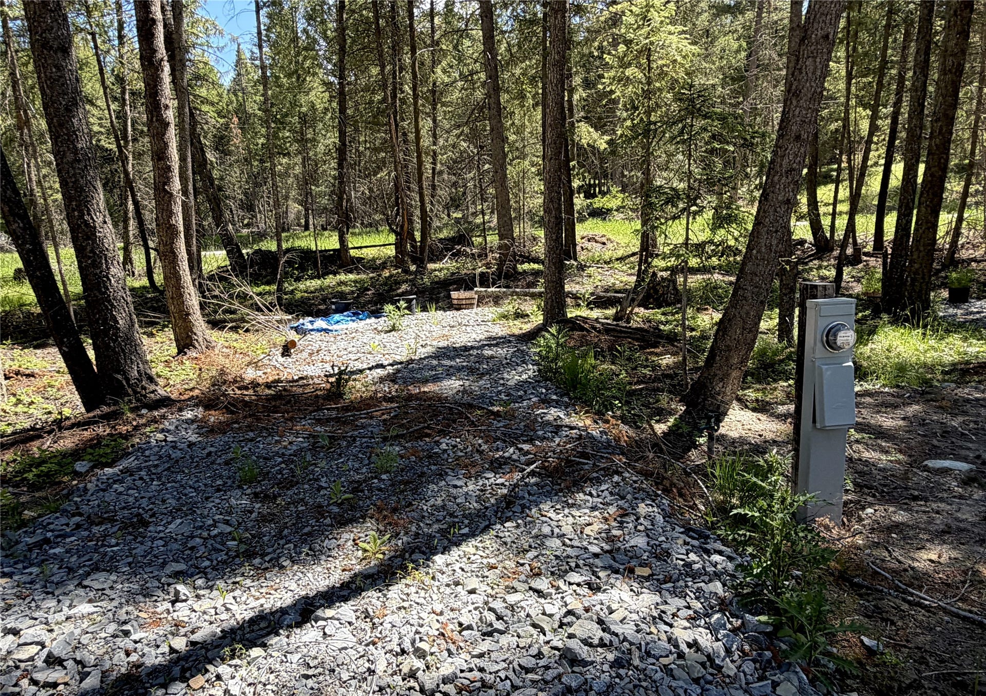 1782 Truman Creek Road, Kila, MT 59920 RV pads in place