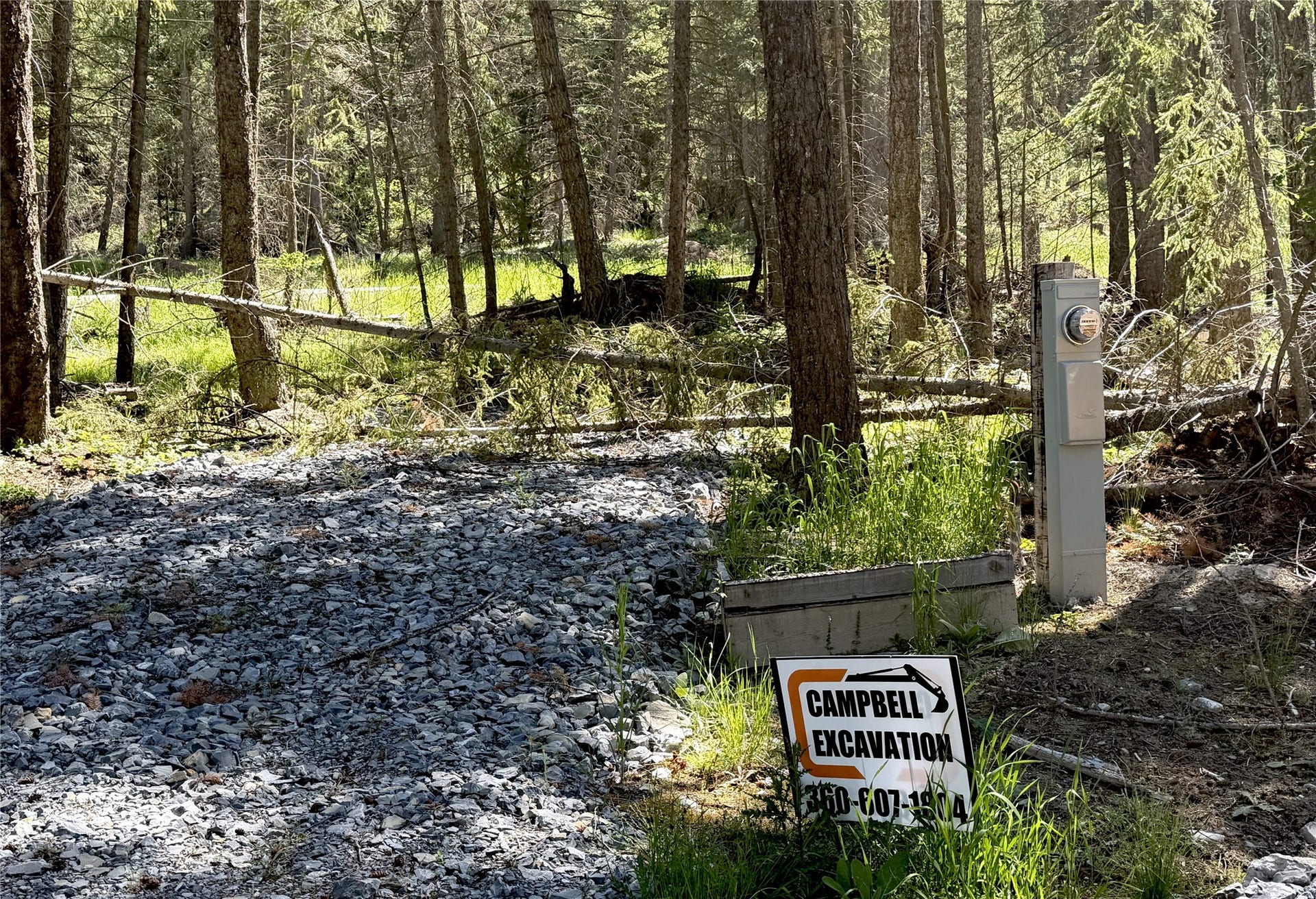 1782 Truman Creek Road, Kila, MT 59920 RV pads in place
