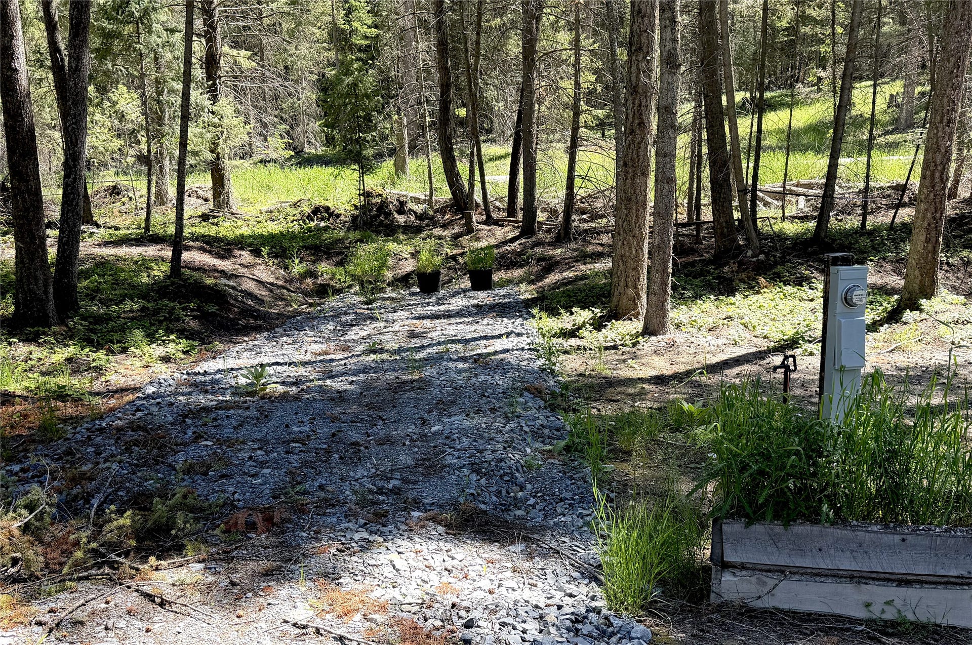 1782 Truman Creek Road, Kila, MT 59920 RV pads in place