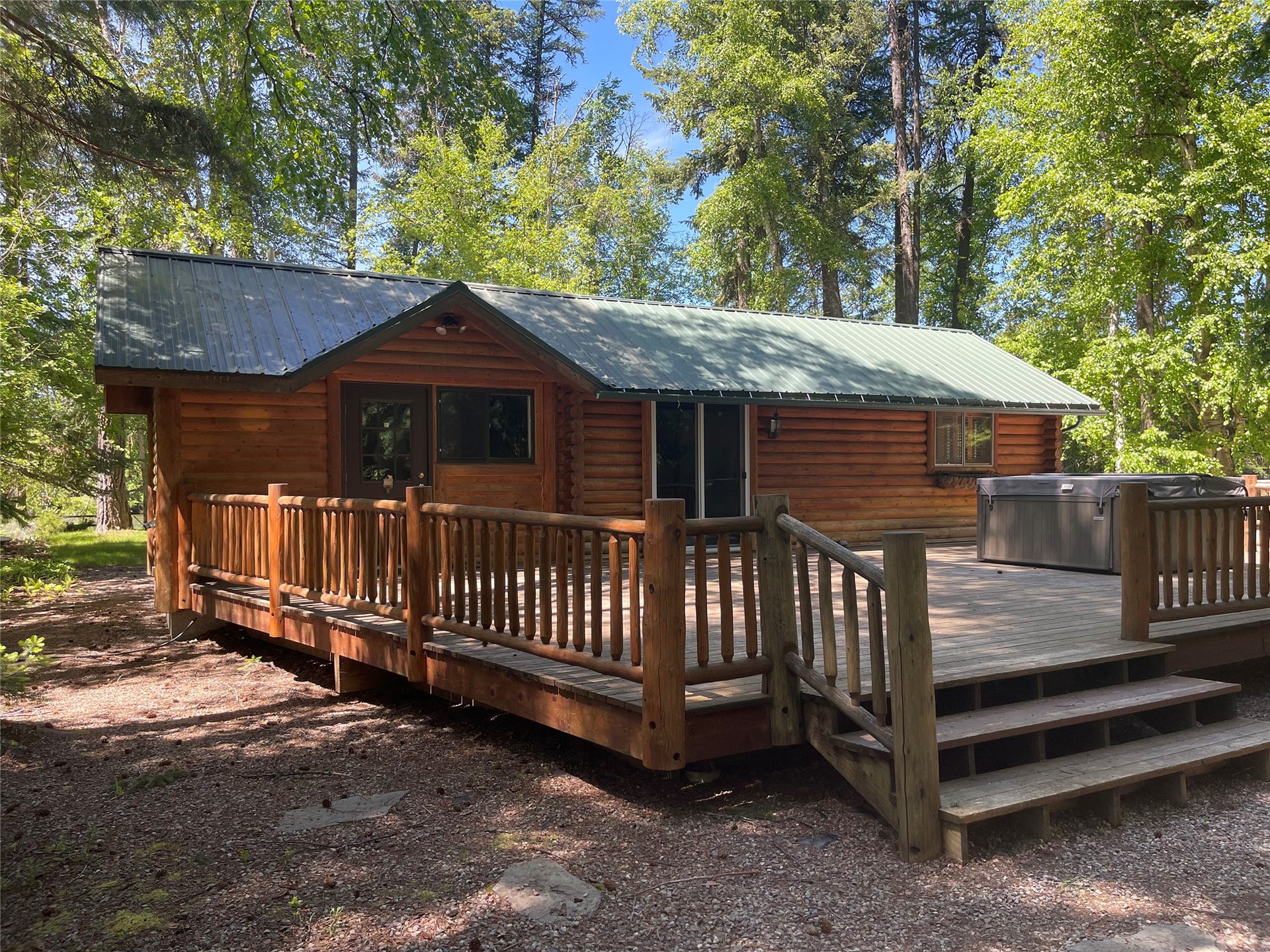 Back Deck of the Main House