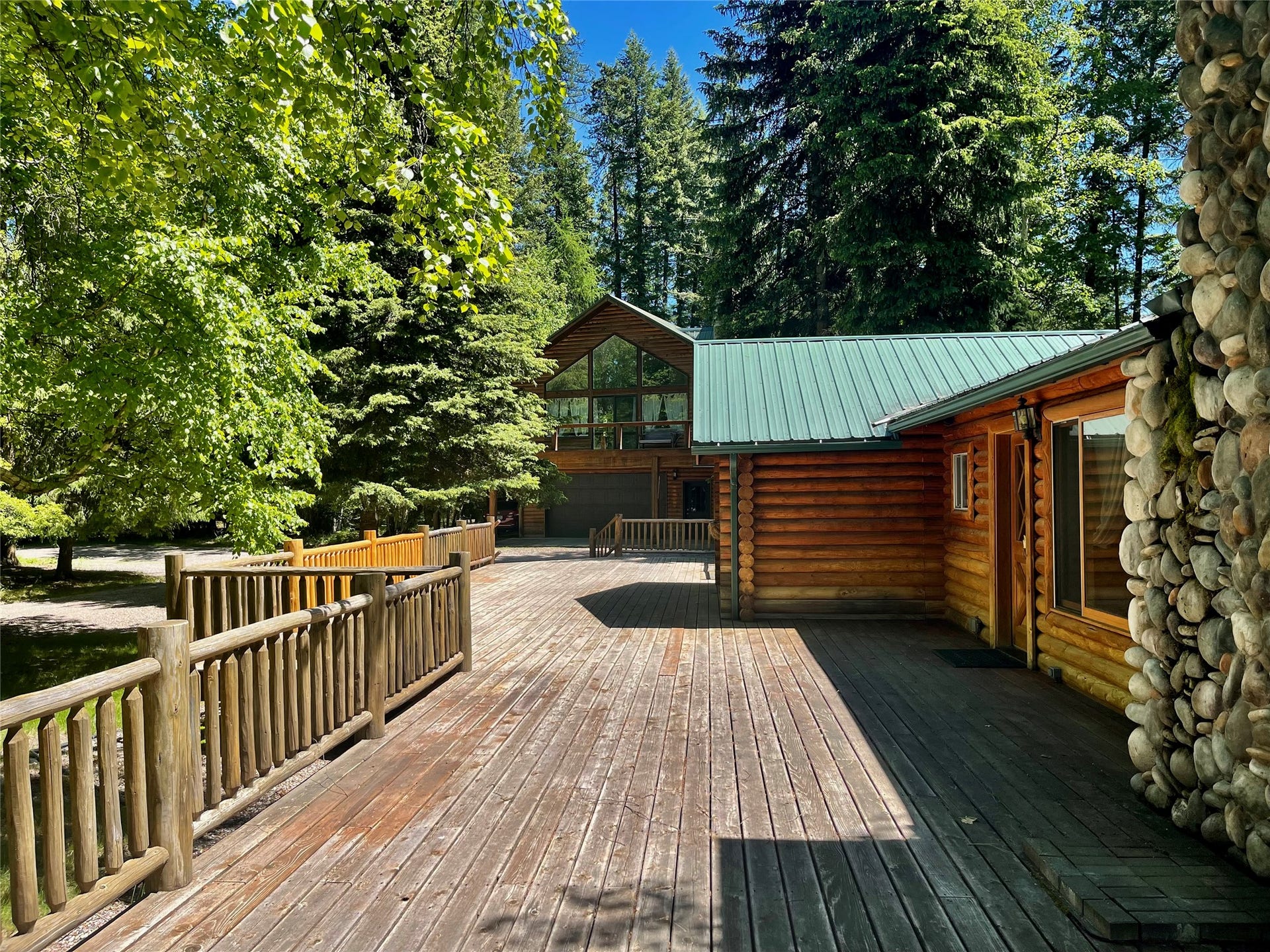 Northern Deck of the Main House