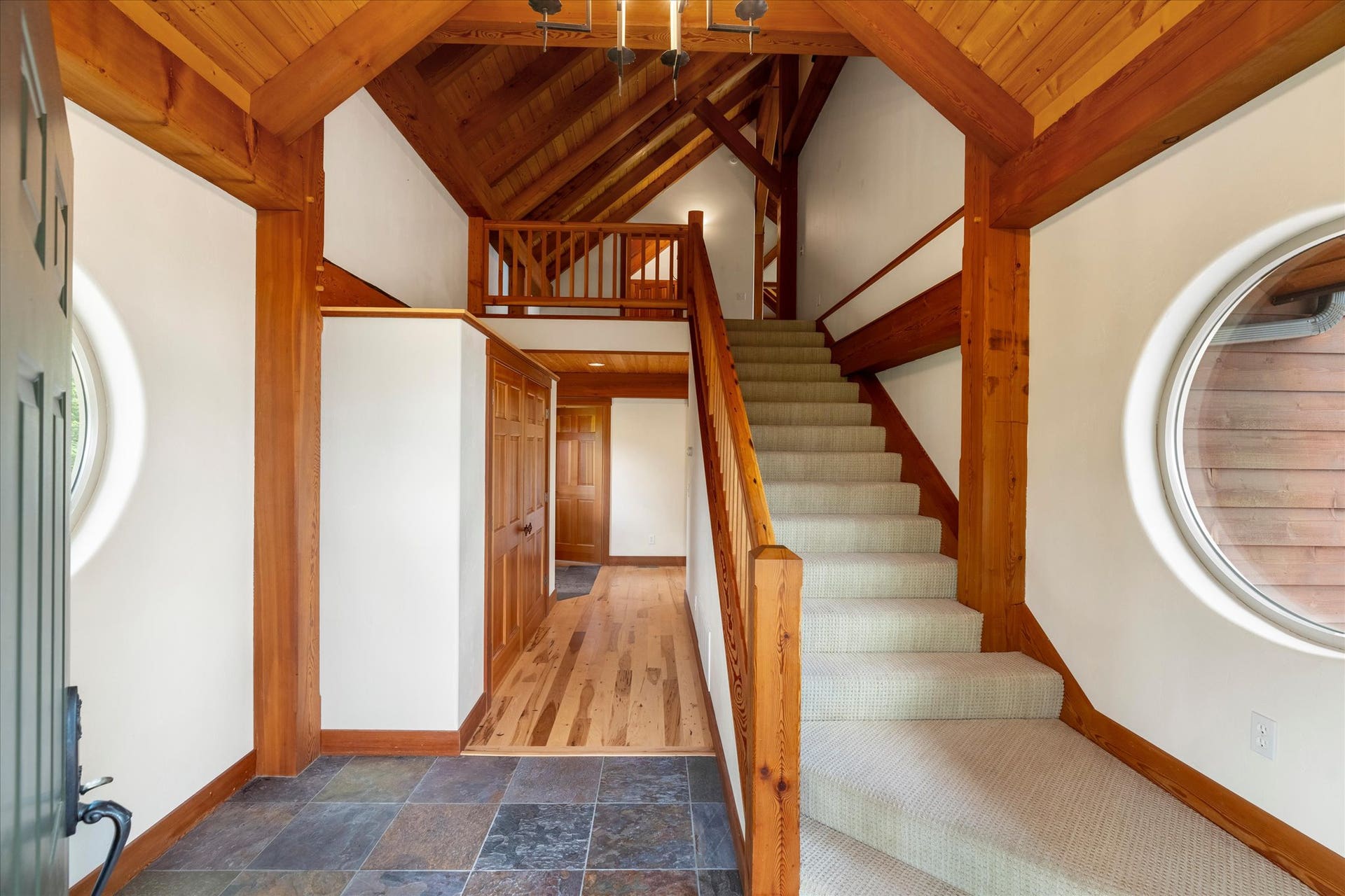 Upstairs entrance