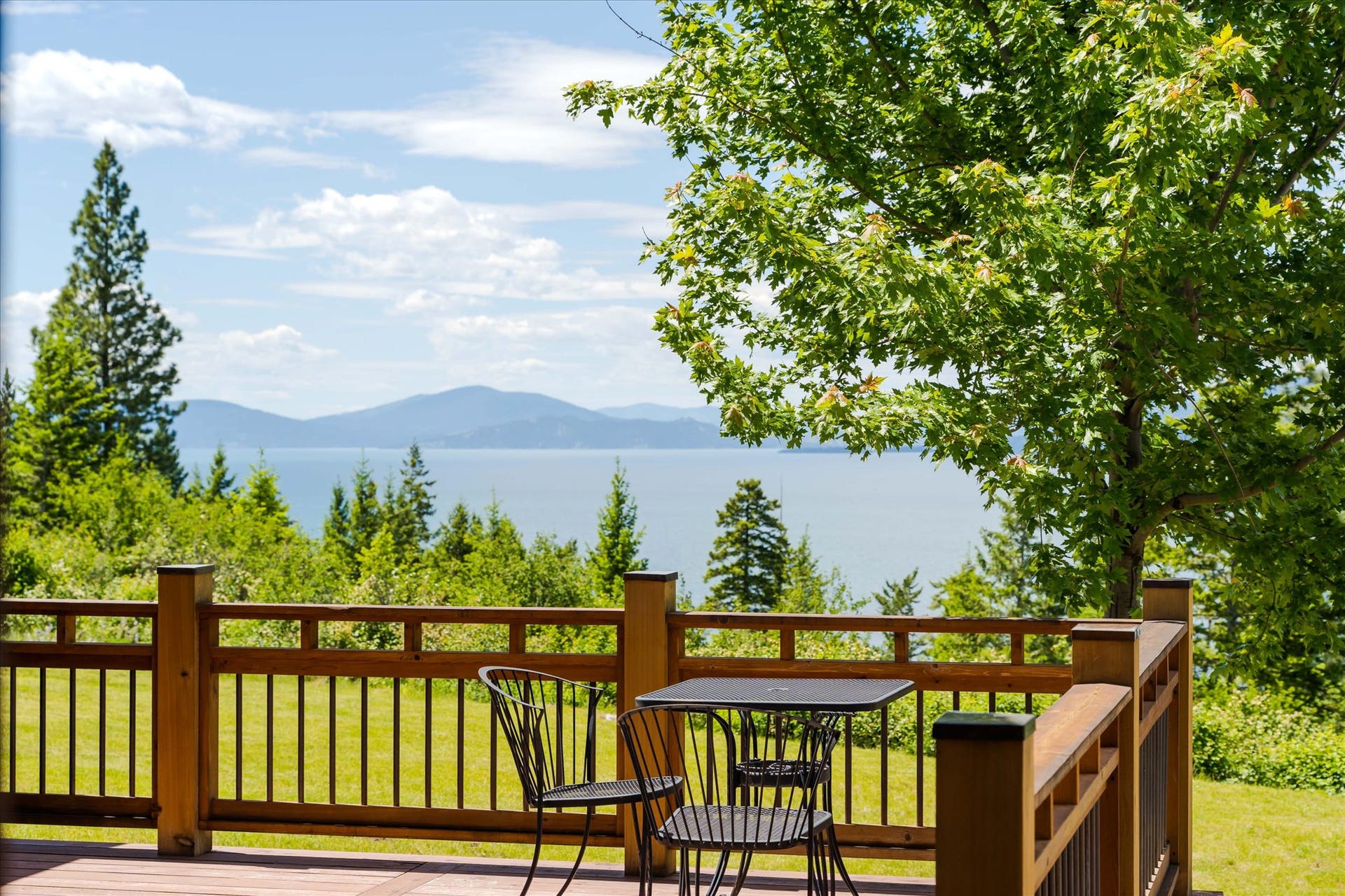 Front Flathead Lake Views