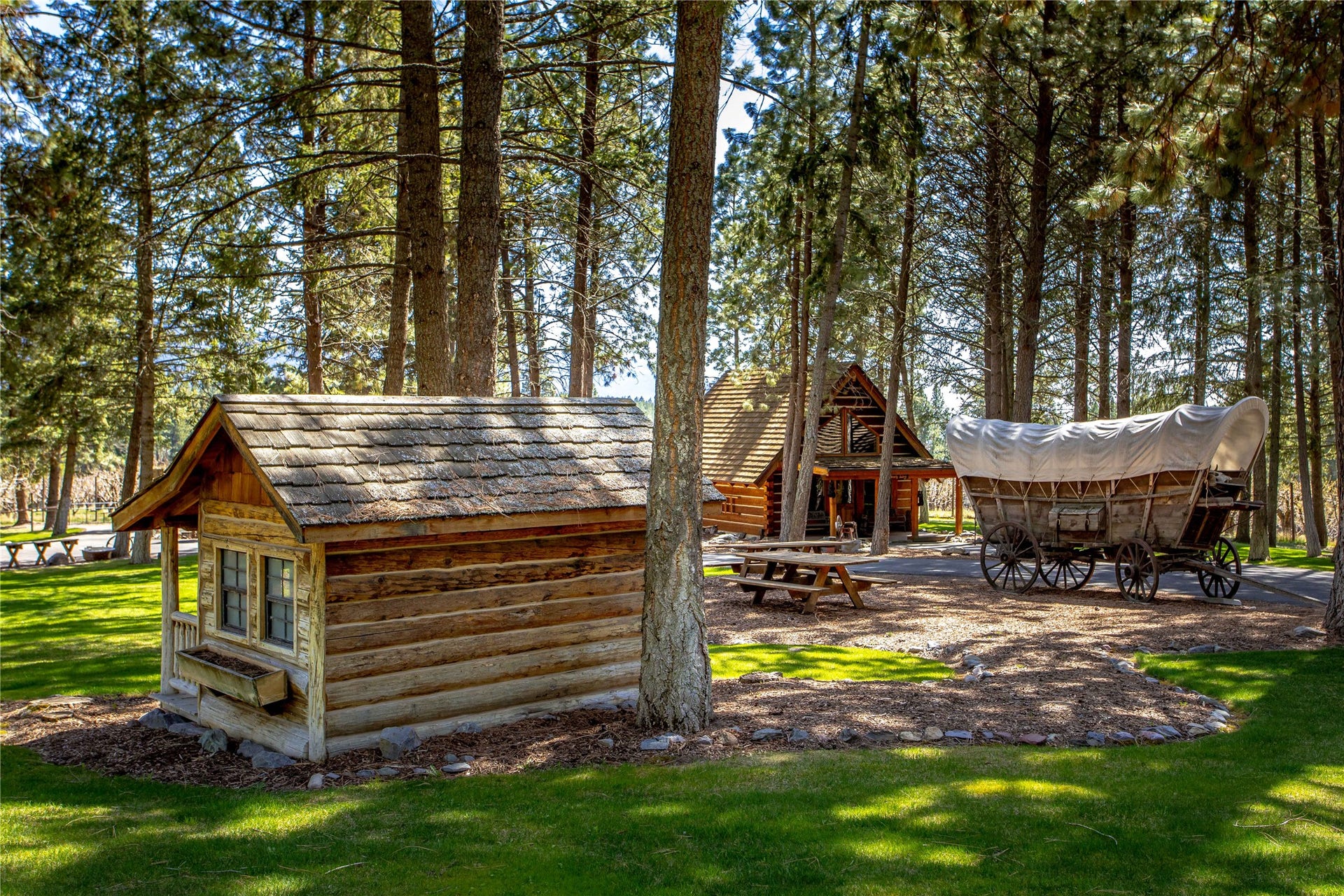 13518 Sylvan Drive, Bigfork, MT 59911 Impeccably landscaped & park like features