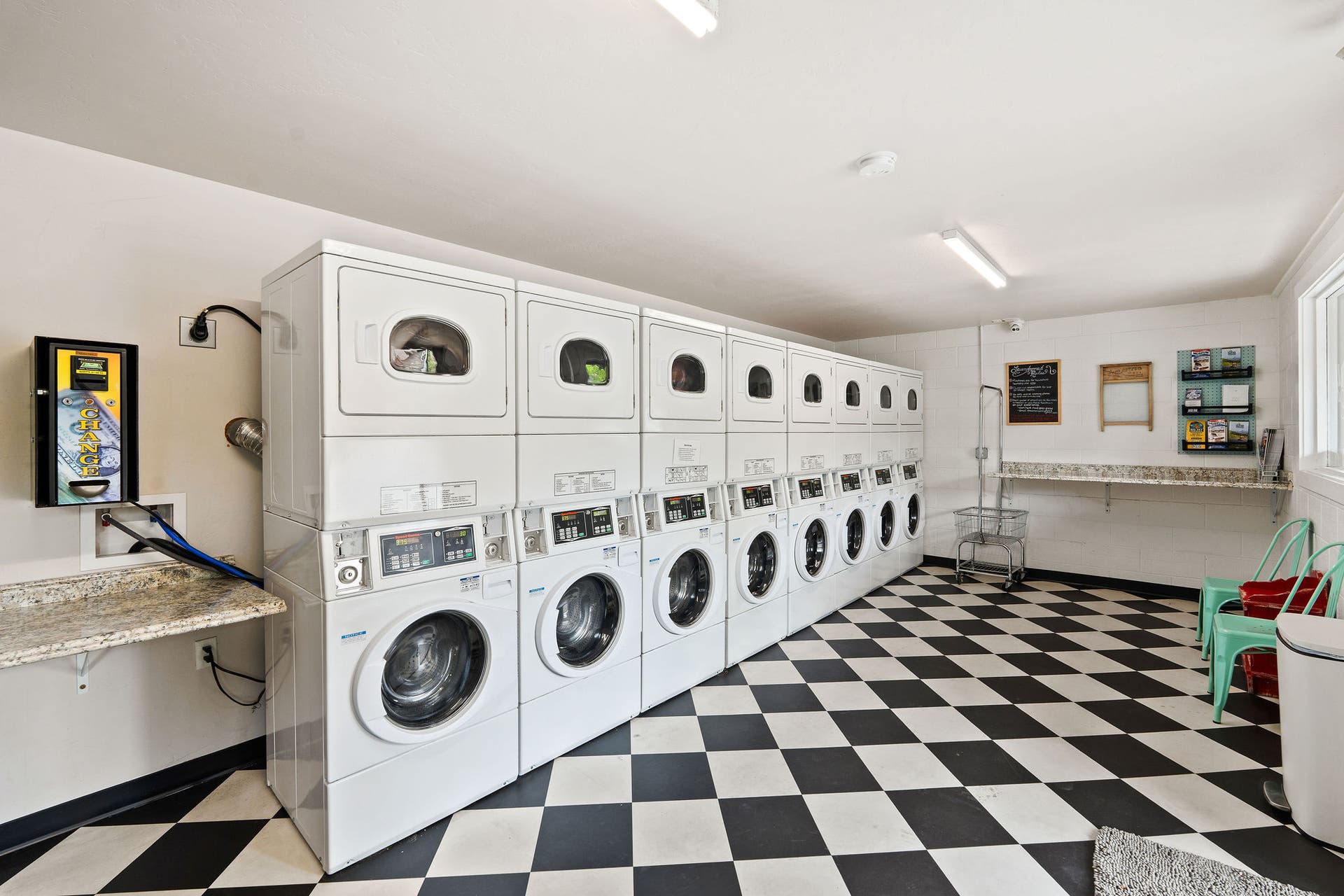 8 Commercial Washer and Dryers