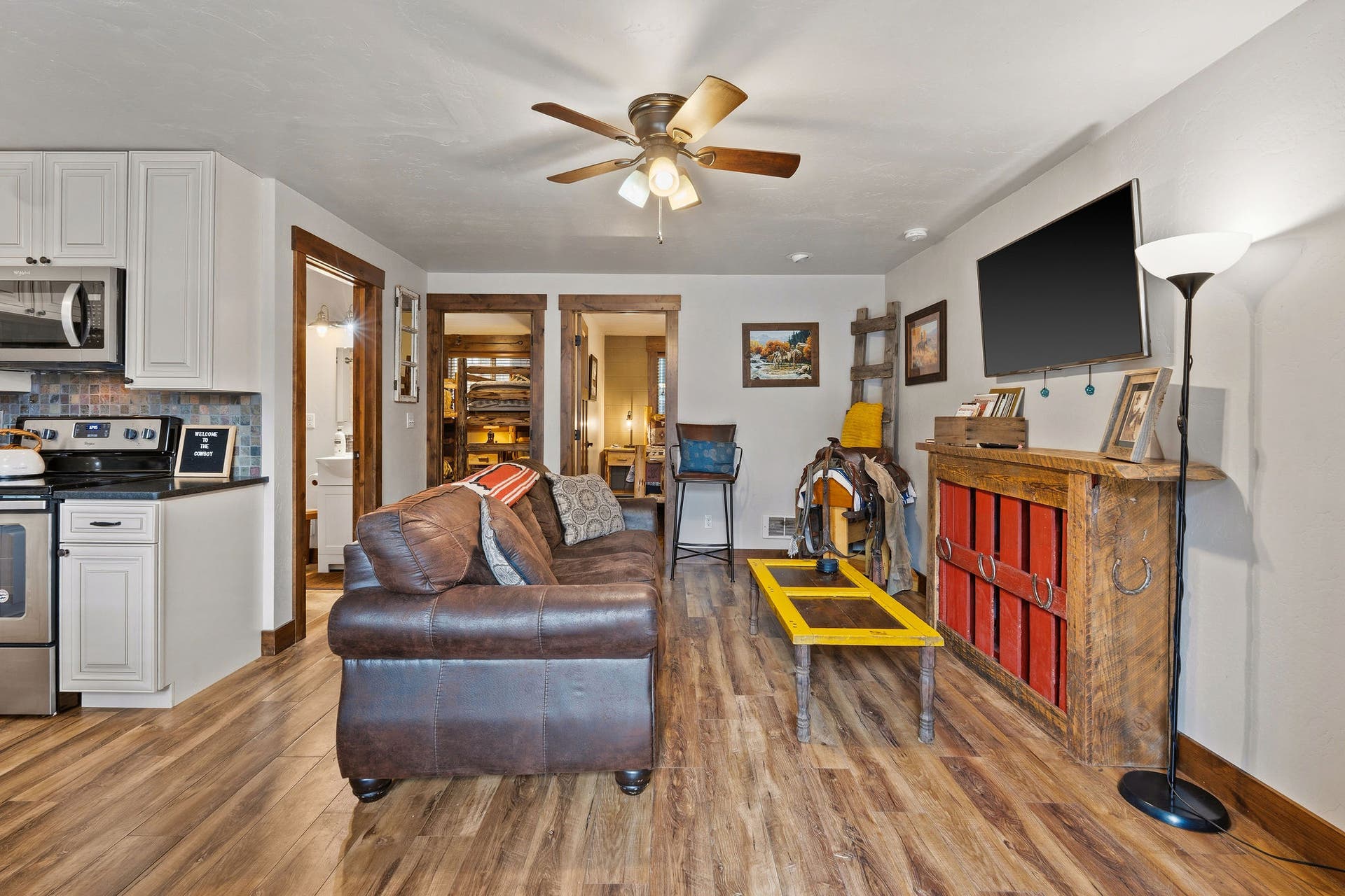 The Cowboy: Living Room