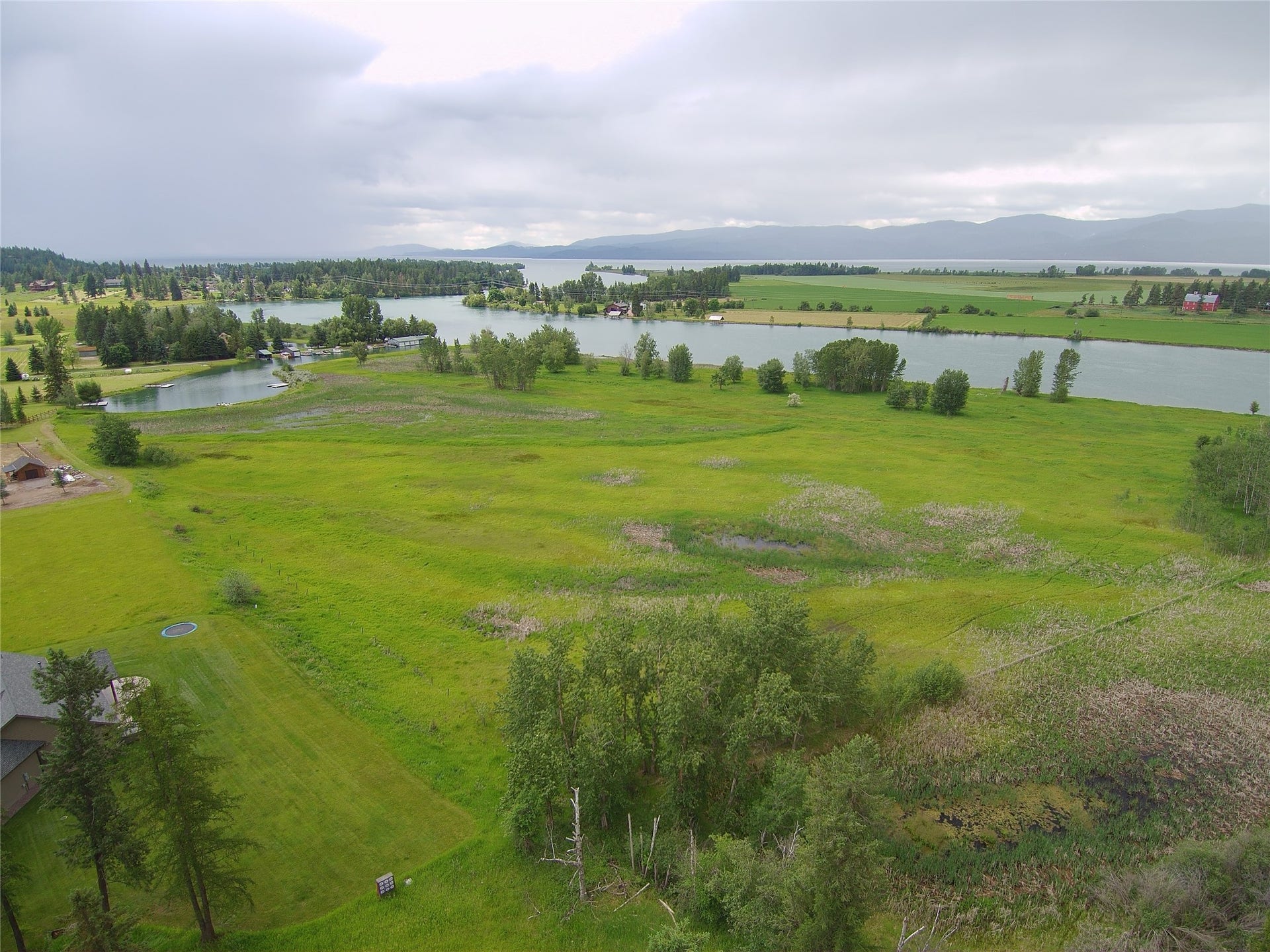 338 Hanging Rock Drive, Bigfork, MT 59911 30 acres of HOA common area fronts the Flathead River