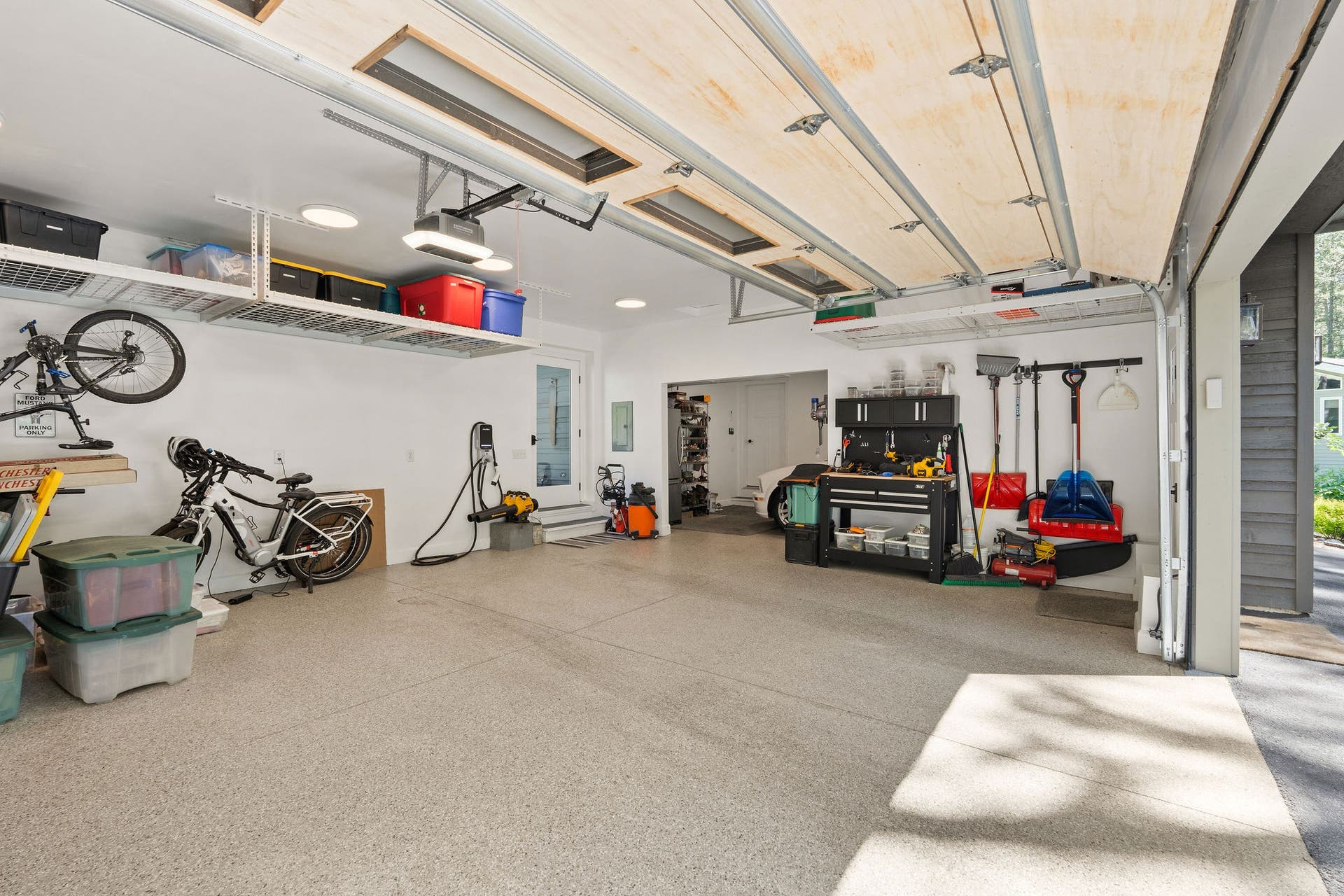 188 Eagle Bend Drive, Bigfork, MT 59911 Double car garage with extra storage and easy access to third bay