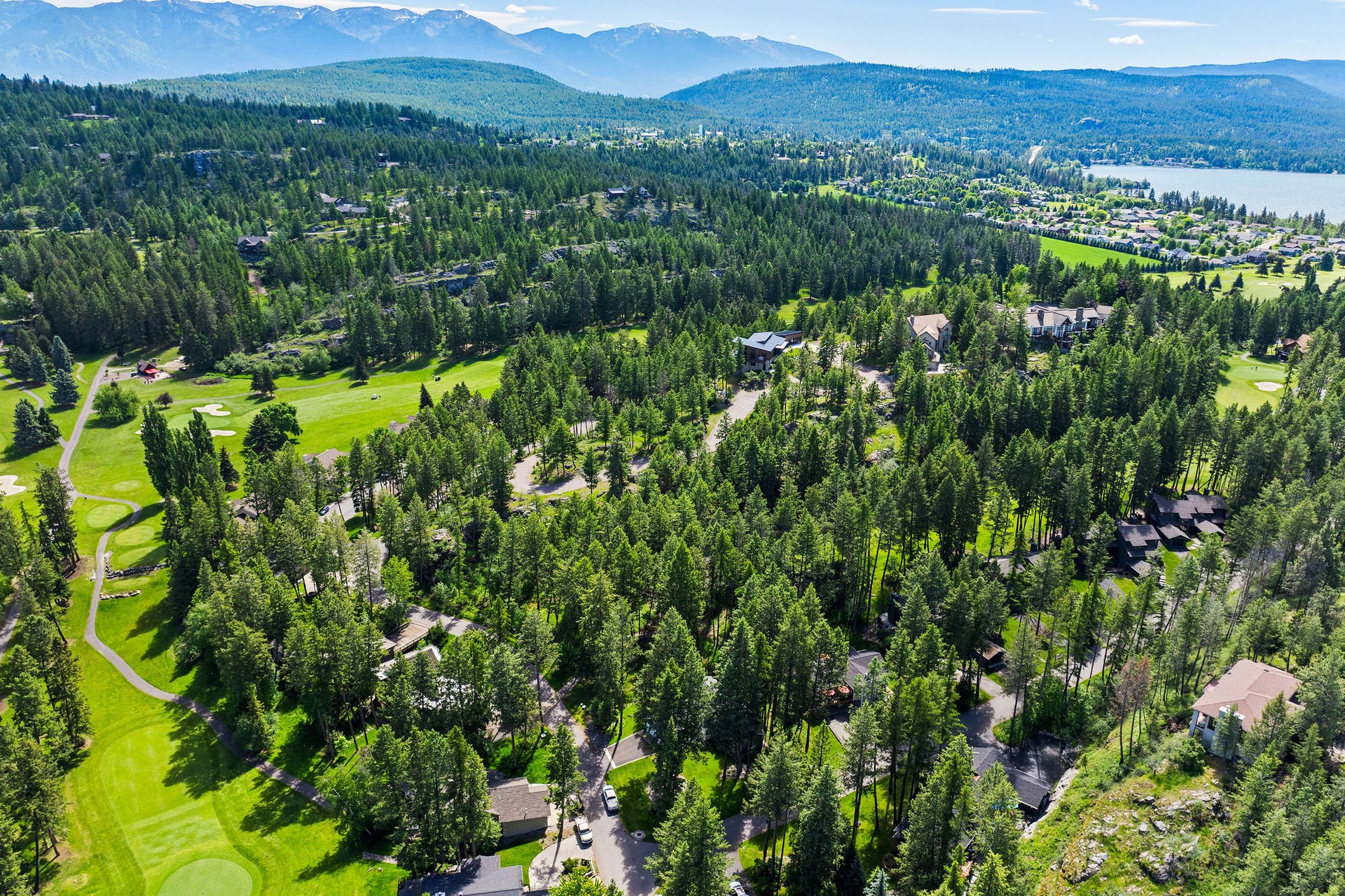 188 Eagle Bend Drive, Bigfork, MT 59911 Heart of the golf course living with Flathead lake just minutes away