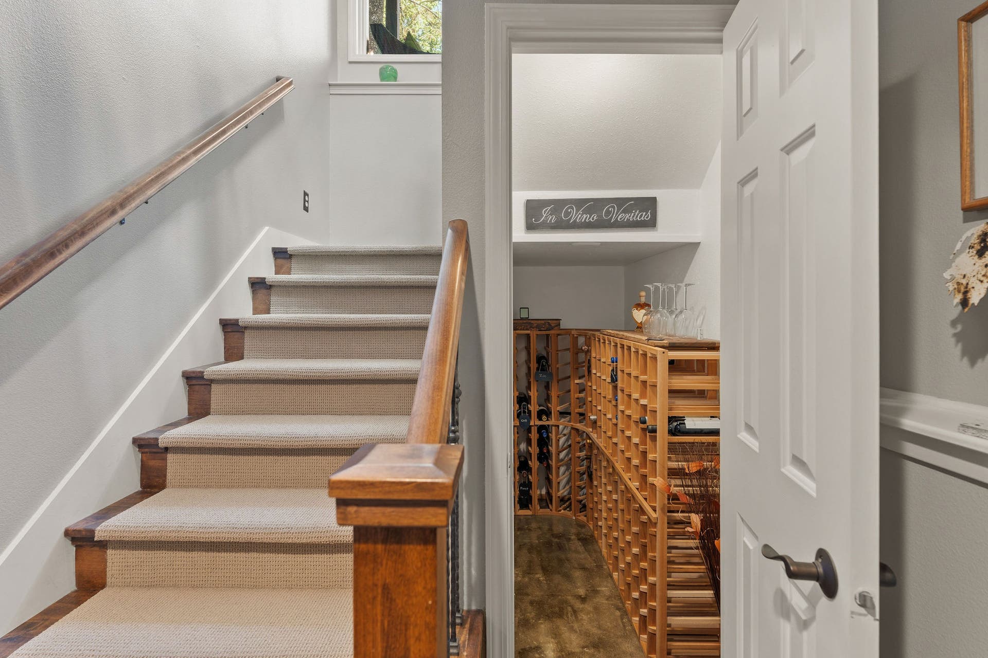 188 Eagle Bend Drive, Bigfork, MT 59911 Under stair wine cellar