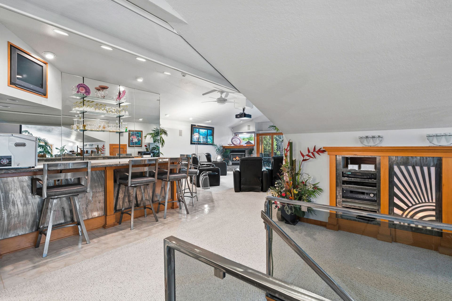 229 Harbor Drive, Bigfork, MT 59911 Open-design with bar, sitting room, and theater room