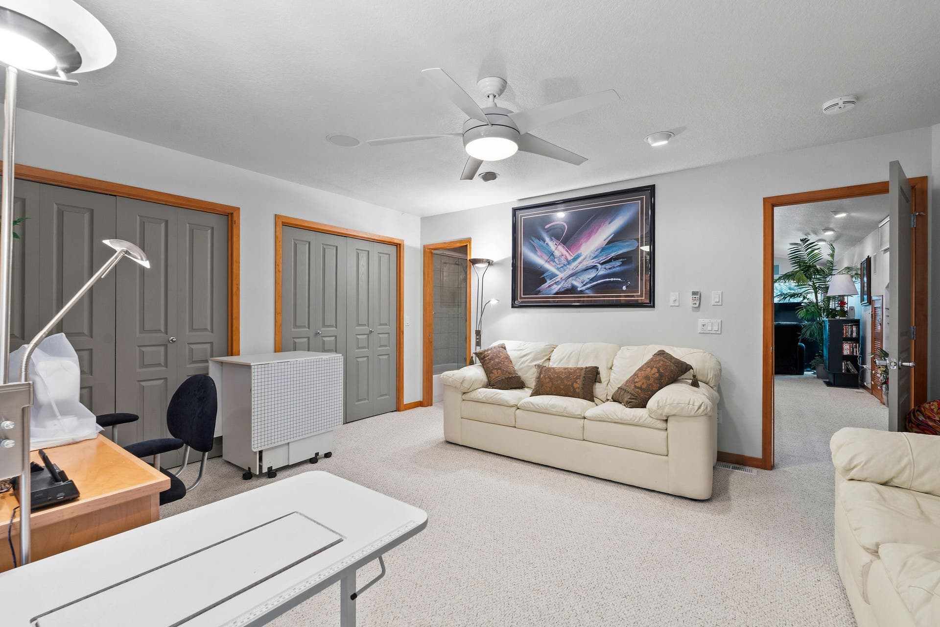 229 Harbor Drive, Bigfork, MT 59911 Spacious upper level bedroom or craft room
