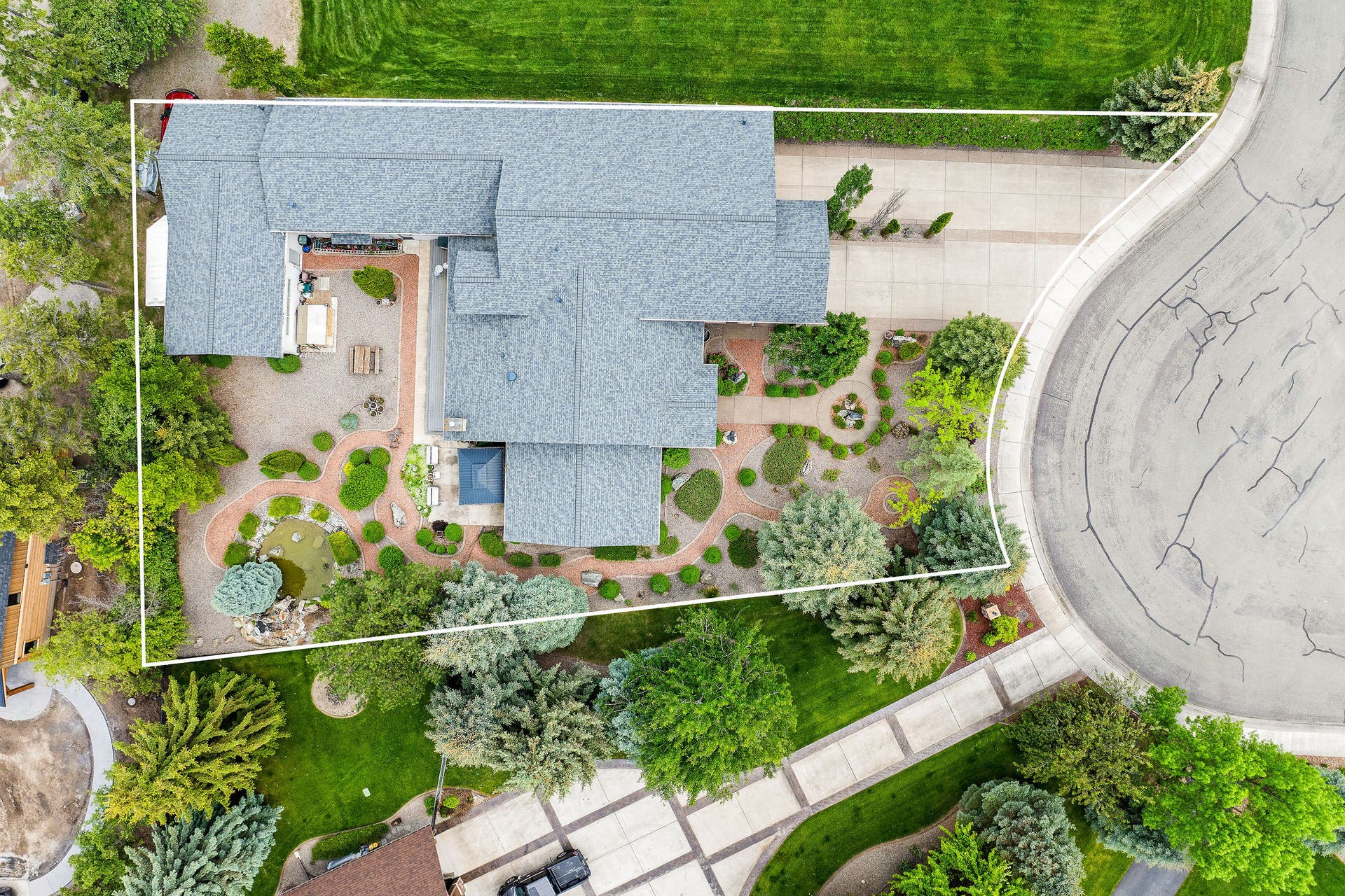 229 Harbor Drive, Bigfork, MT 59911 Aerial of property