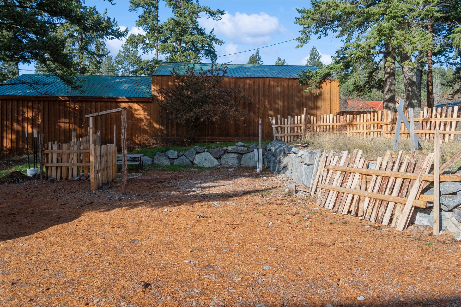 15236 Mt Highway 35, Bigfork, MT 59911 Full RV Hook up between main residence and guest quarters/garage.
