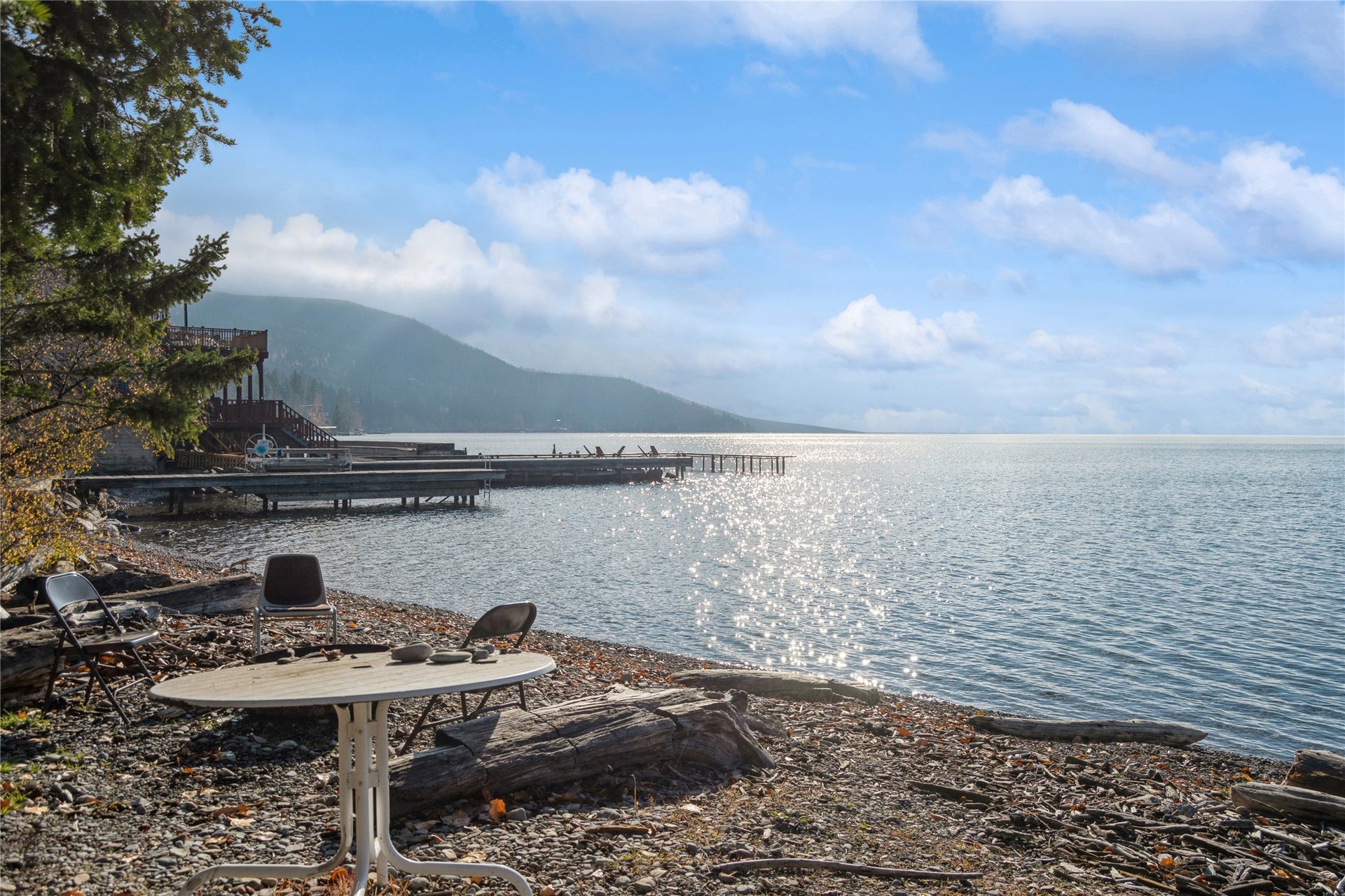 15236 Mt Highway 35, Bigfork, MT 59911 On the beach, looking S/W.