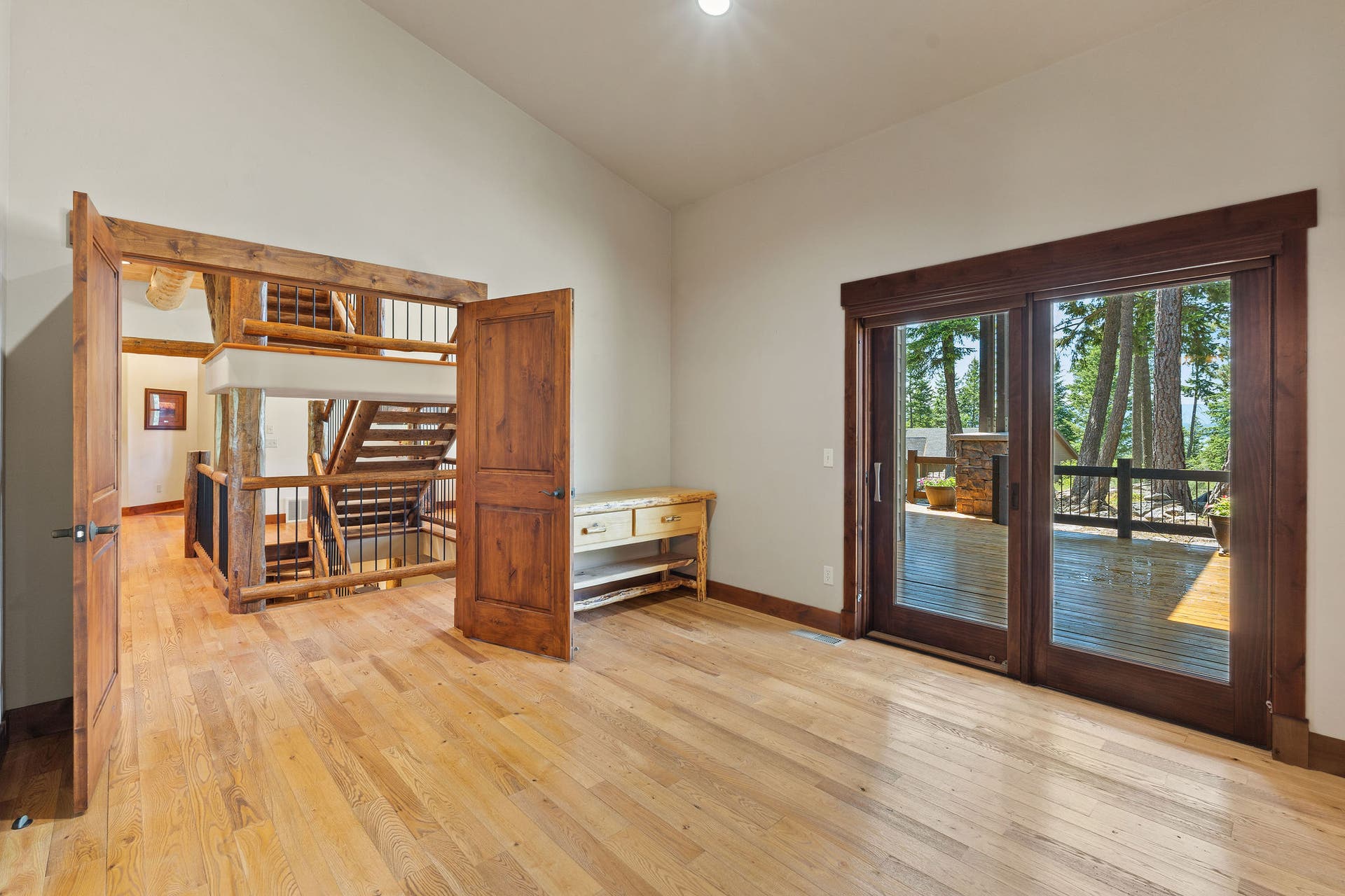129 Bjork Drive, Bigfork, MT 59911 Ideal deck space outside for hot tub