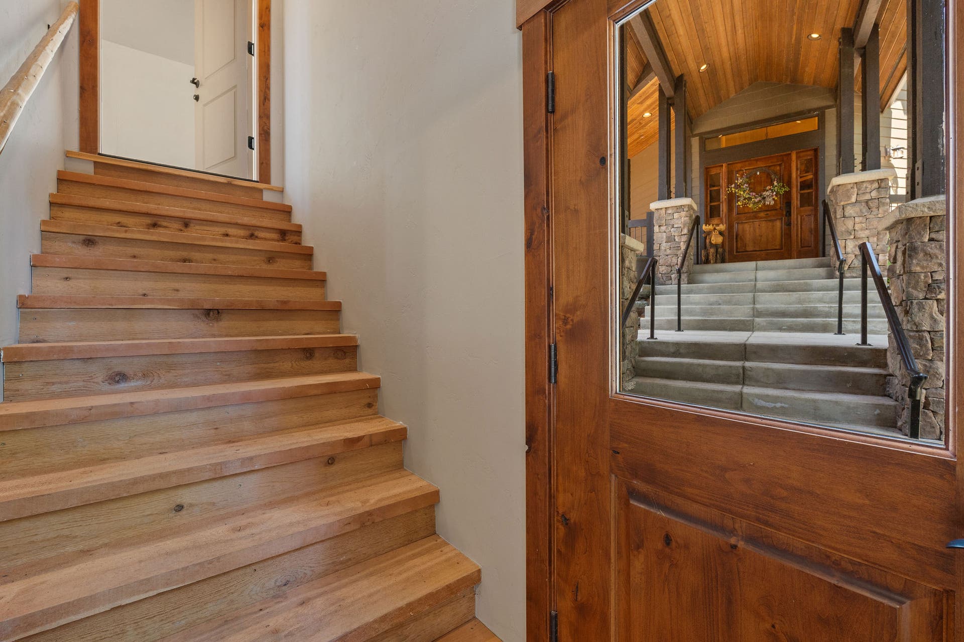 129 Bjork Drive, Bigfork, MT 59911 Stairs to shop/bonus area above garage