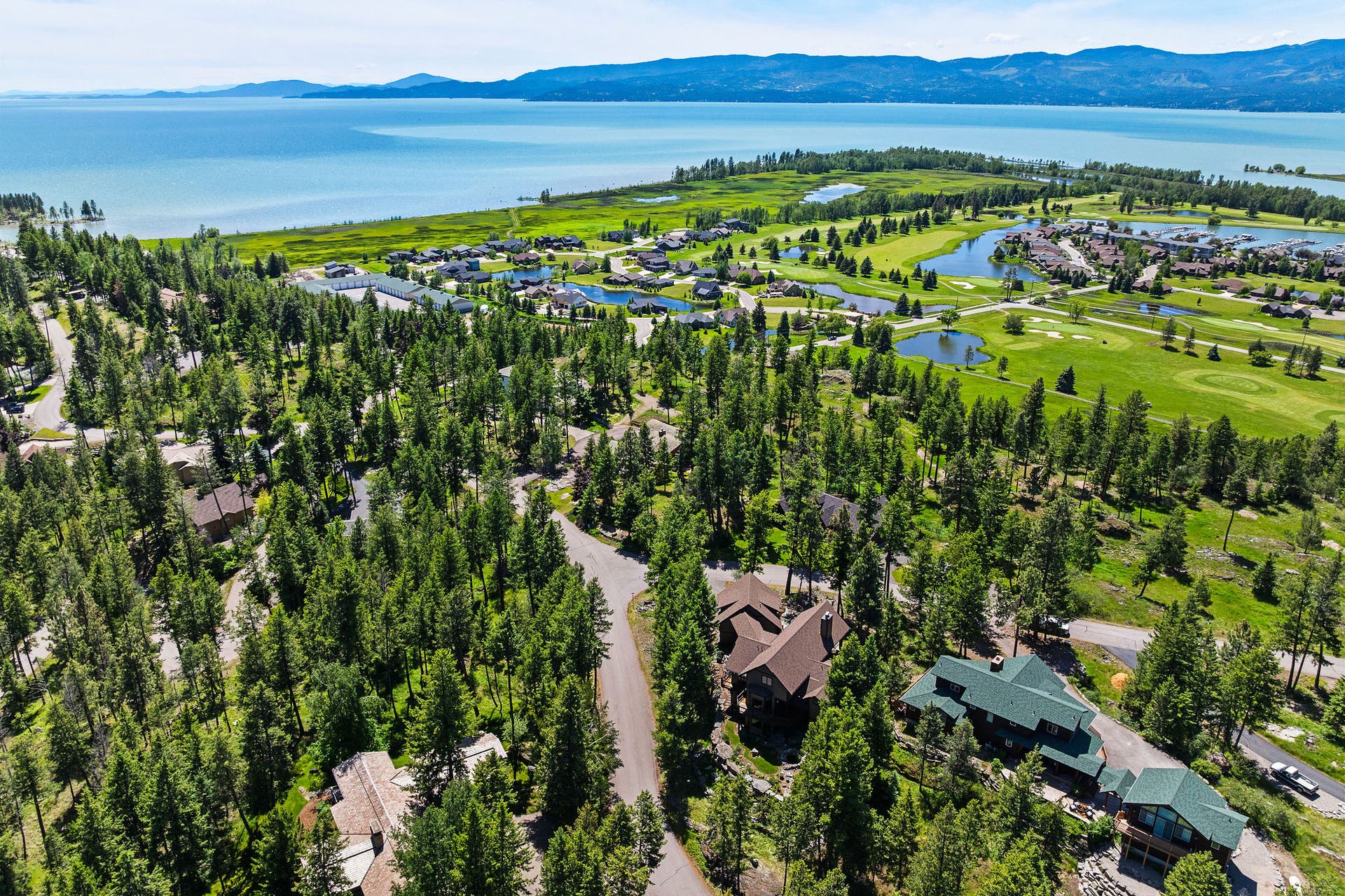 129 Bjork Drive, Bigfork, MT 59911 Flathead Lake steps away