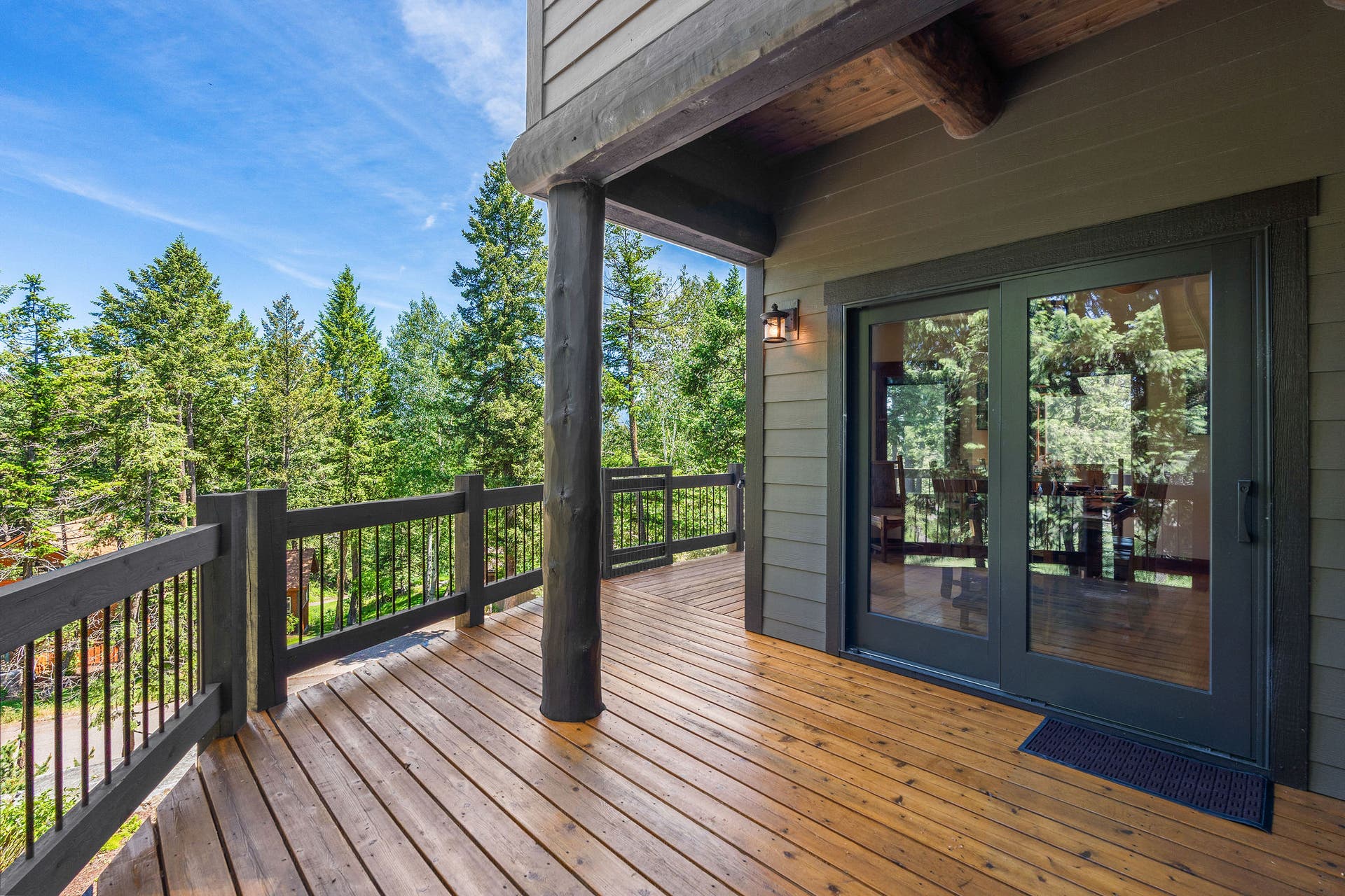 129 Bjork Drive, Bigfork, MT 59911 Deck off dining room