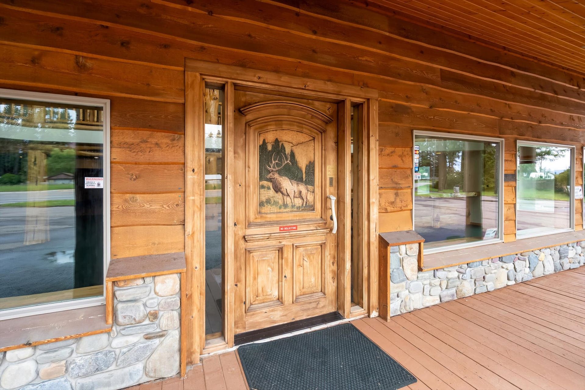 Custom doors and woodwork.  +/-14,000 sq feet of Prime B2 Commercial space.