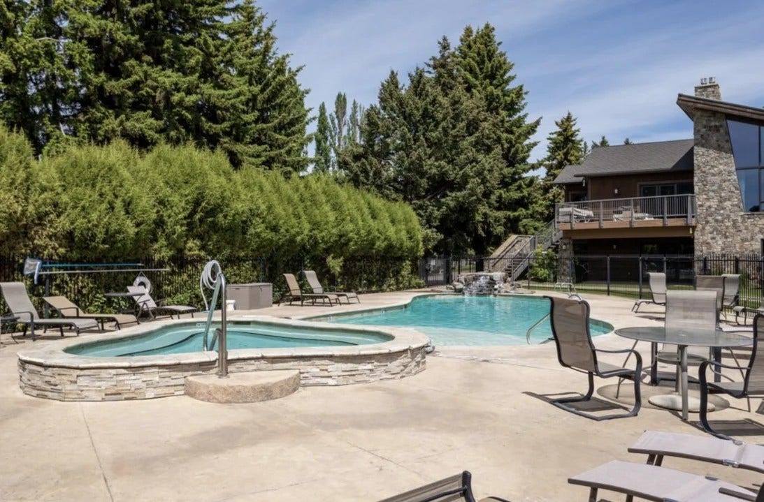 105 Oliver Lane, #11, Bigfork, MT 59911 Gated pool and hot tub exclusive to MC Estate owners