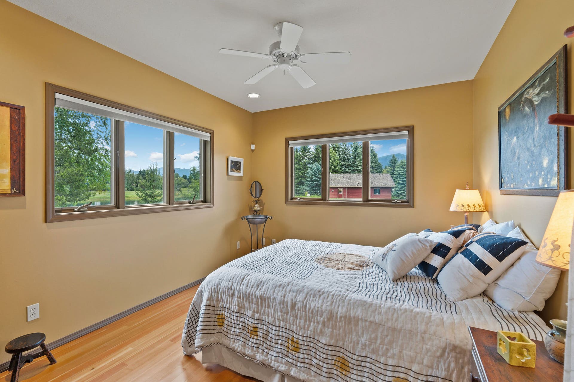 1160 Swan Horseshoe Drive, Bigfork, MT 59911 Bedroom 2 on main level