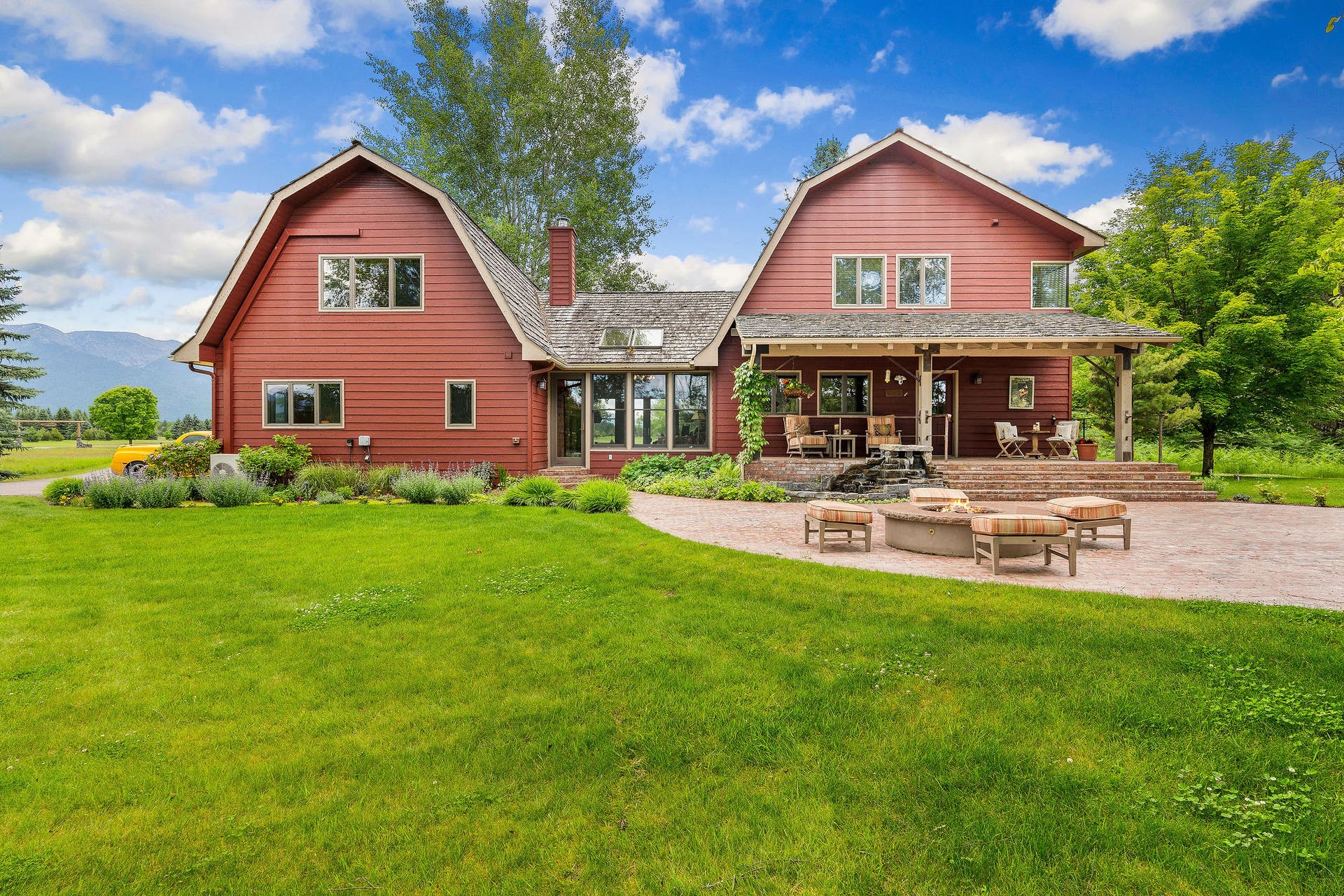 1160 Swan Horseshoe Drive, Bigfork, MT 59911 Thoughtfully designed and landscaped for all-day enjoyment and relaxation