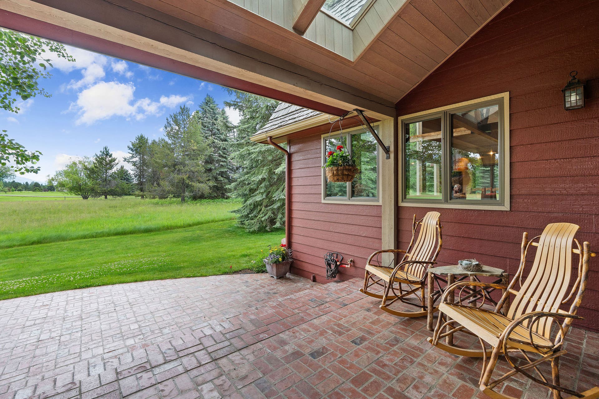 1160 Swan Horseshoe Drive, Bigfork, MT 59911 A sheltered place to watch the weather and enjoy the mountain views