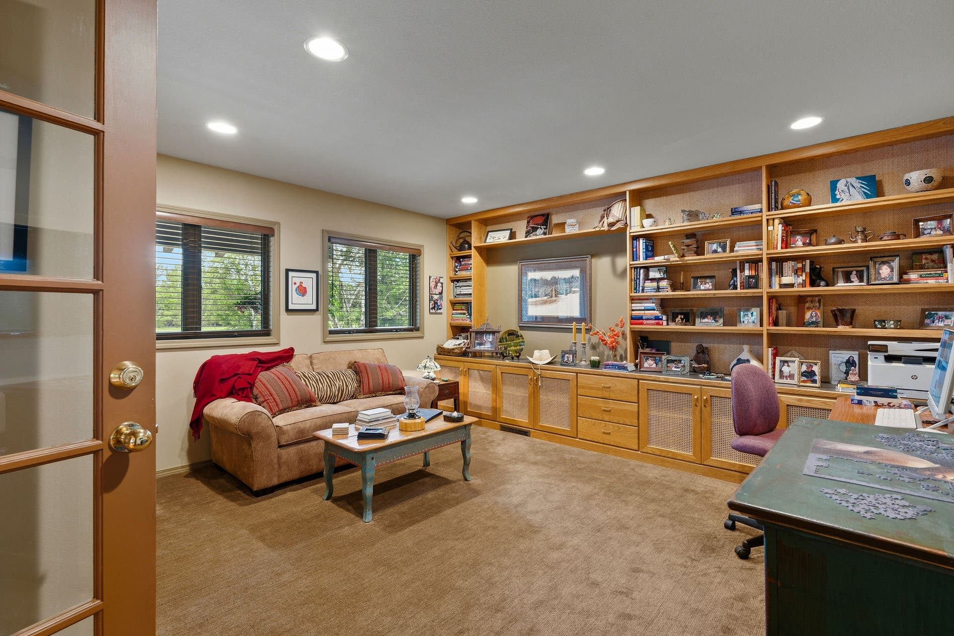 1160 Swan Horseshoe Drive, Bigfork, MT 59911 Main level study