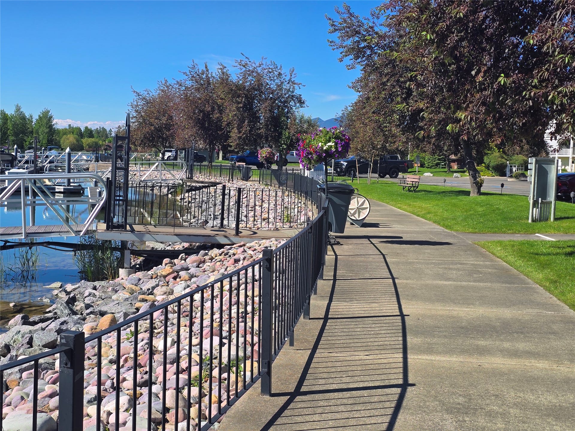 D-30 Dock D Eagle Bend Yacht Harbor, Bigfork, MT 59911 Expansive walkways