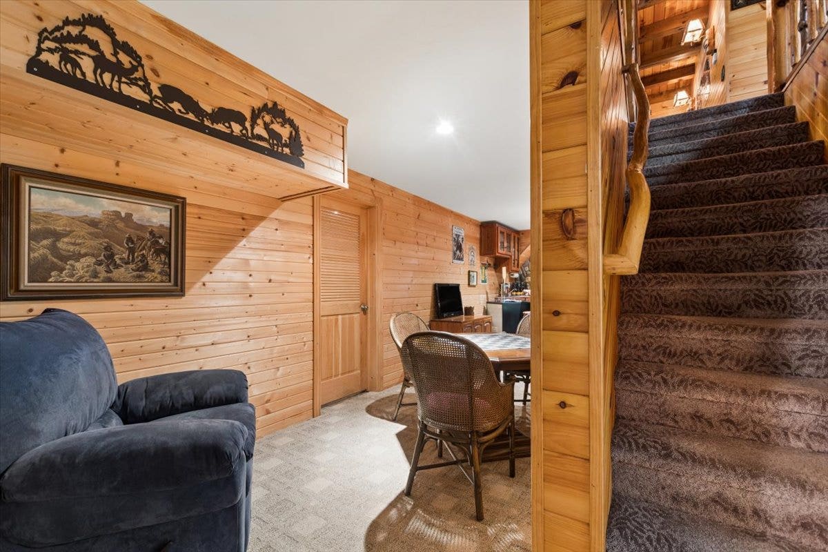 14529 Sunburst Drive, Bigfork, MT 59911 Lower-level recreation area