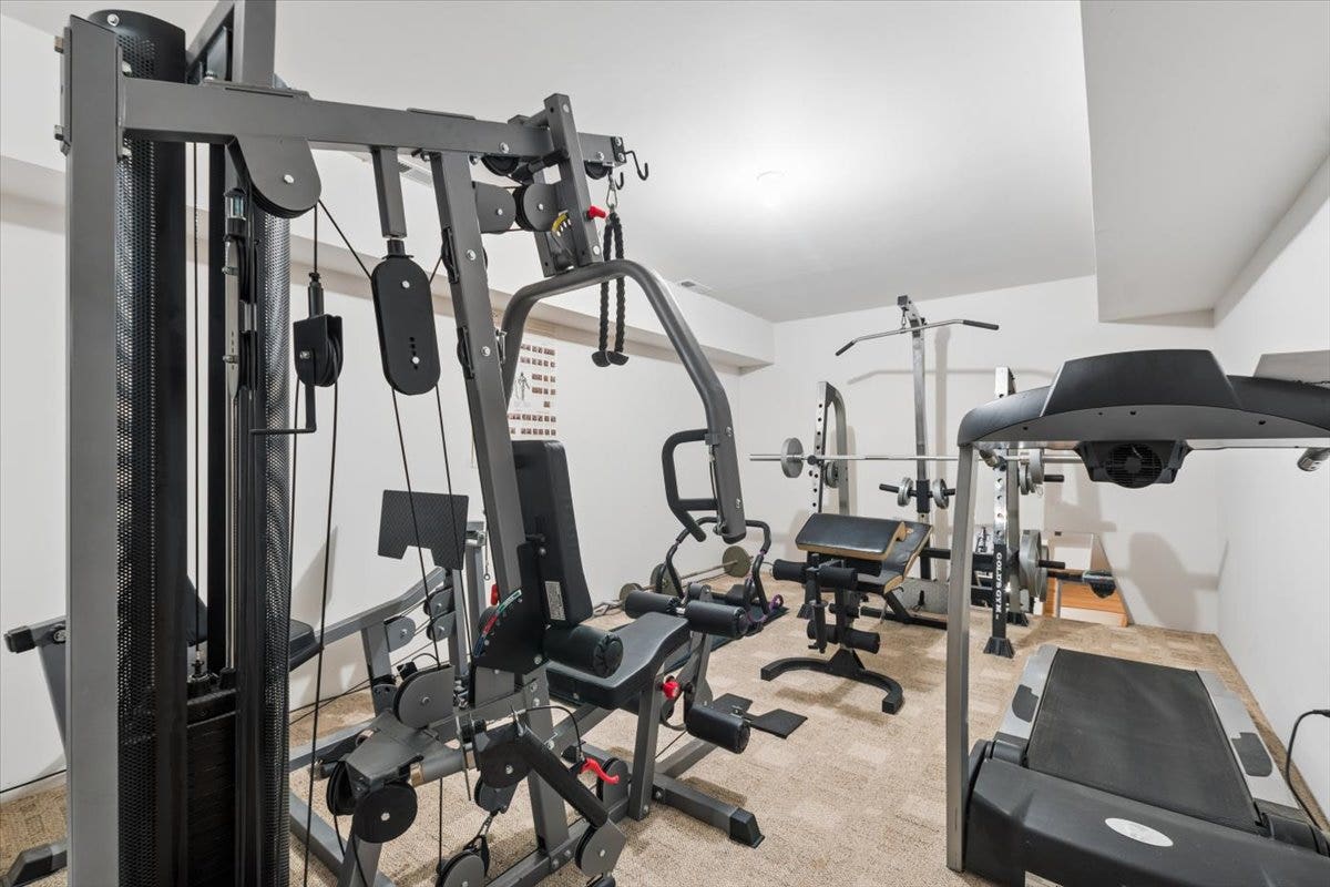 14529 Sunburst Drive, Bigfork, MT 59911 Lower-level gym