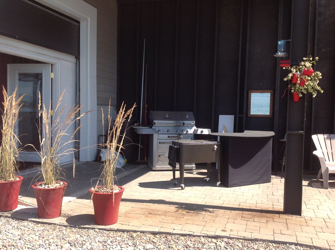15335 MT Highway 35, Bigfork, MT 59911 Beach front covered patio