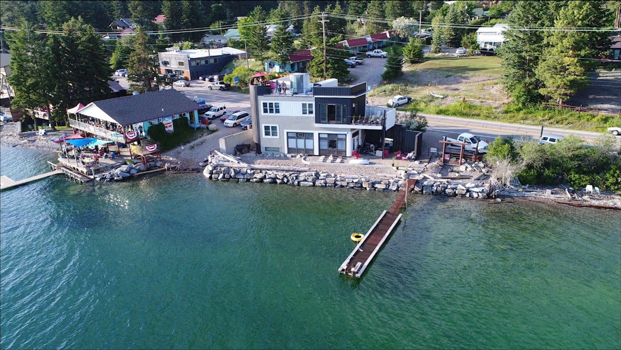 15335 MT Highway 35, Bigfork, MT 59911 Waterfront home only 20 feet from the lake