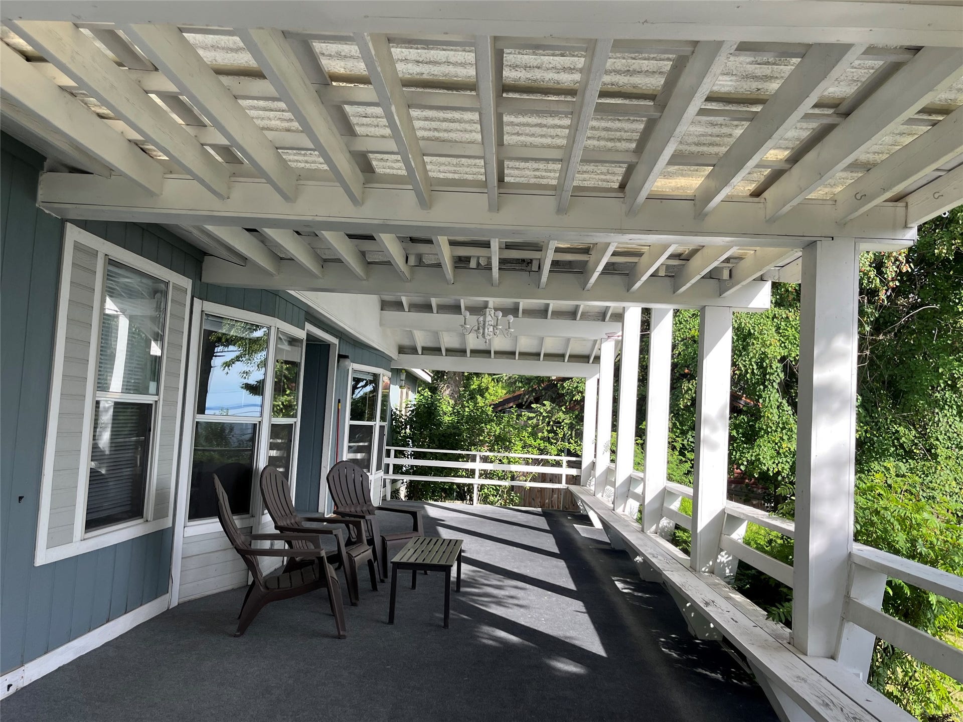 15335 MT Highway 35, Bigfork, MT 59911 Second home extended deck with lake views