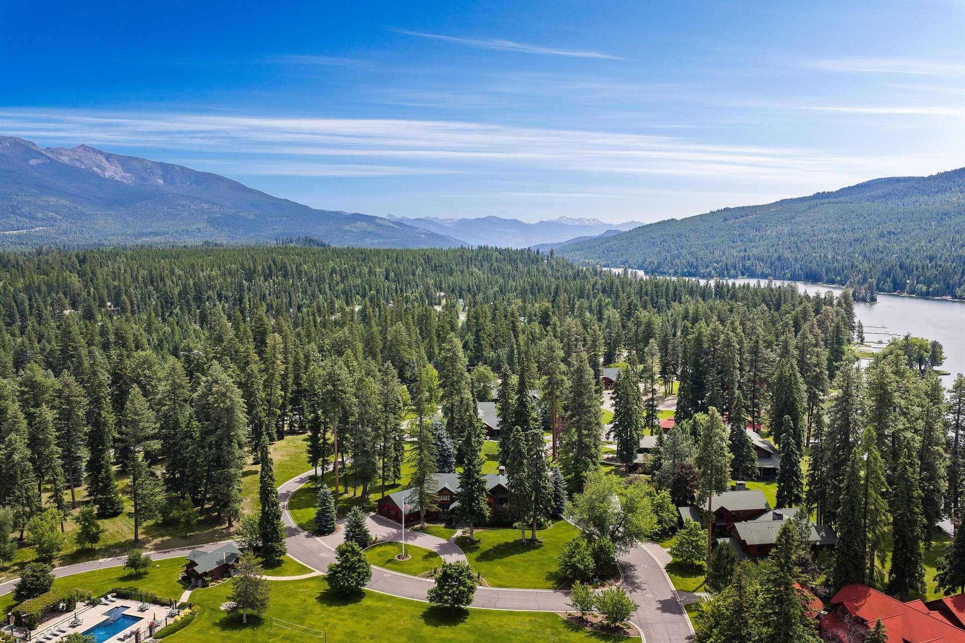 13531 Copper Lane, Bigfork, MT 59911 Welcome home to the historic Kootenai Lodge