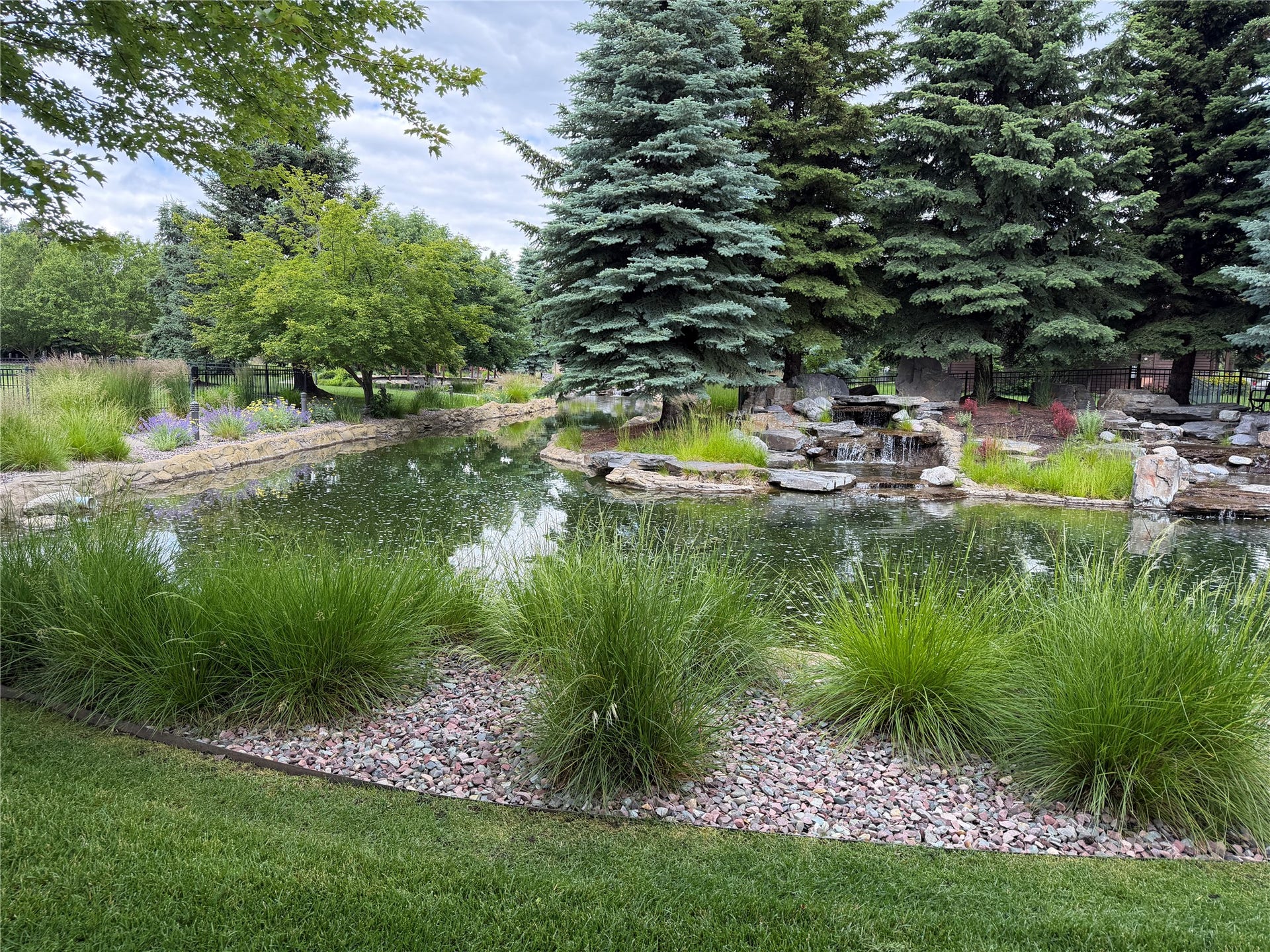 236 Bluebunch Court, Bigfork, MT 59911 Water feature and lighted walking trials