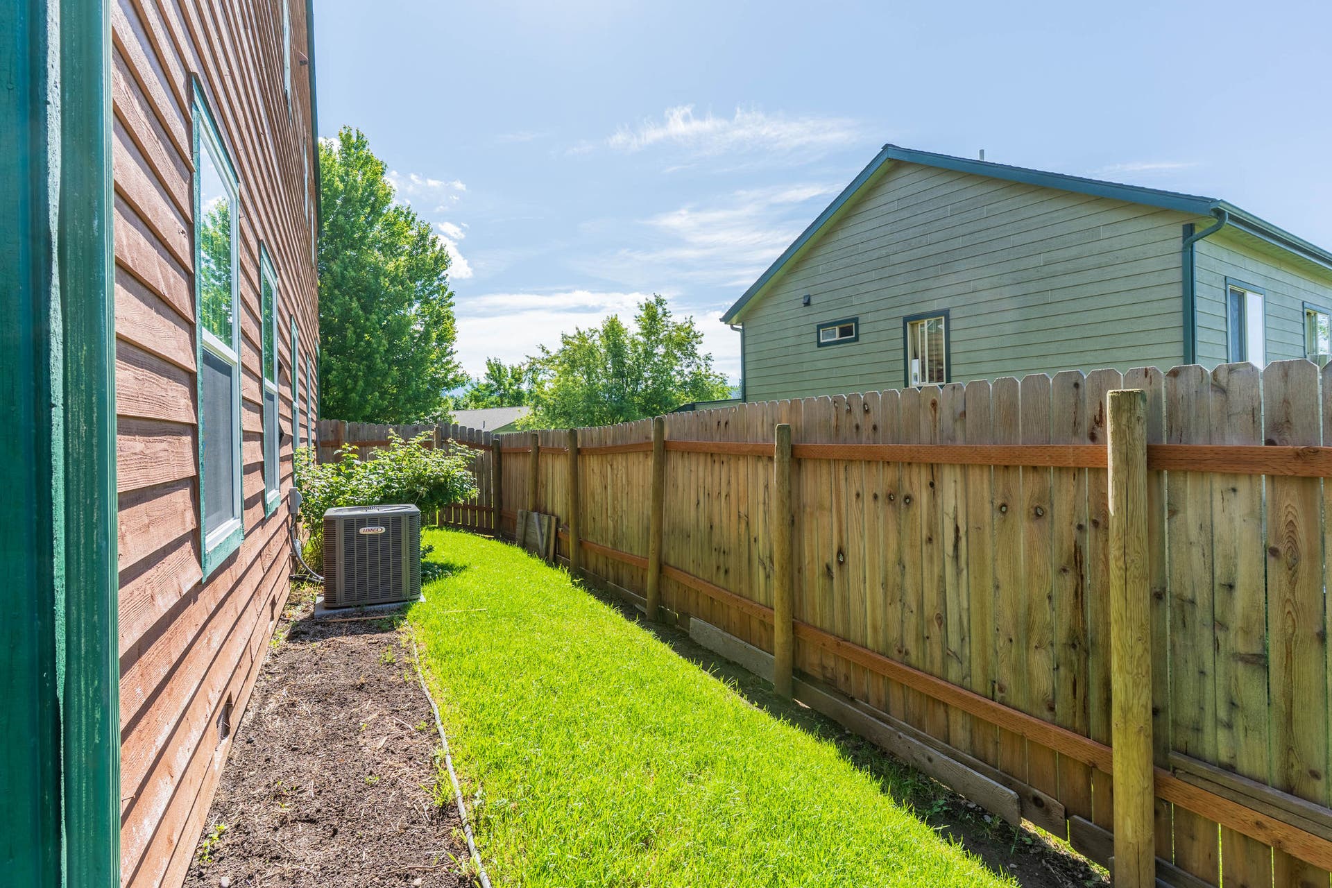 108 Sunrise Terrace, #A, Bigfork, MT 59911 Side yard