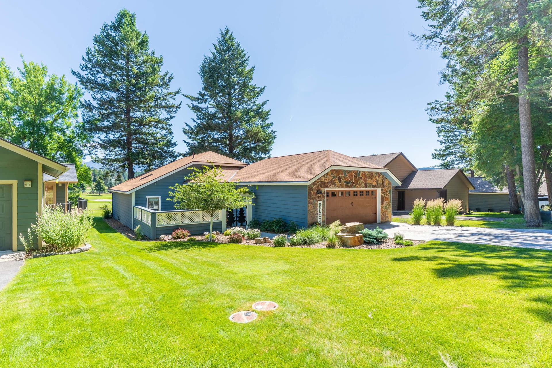 77 Golf Terrace, Bigfork, MT 59911 Front of house