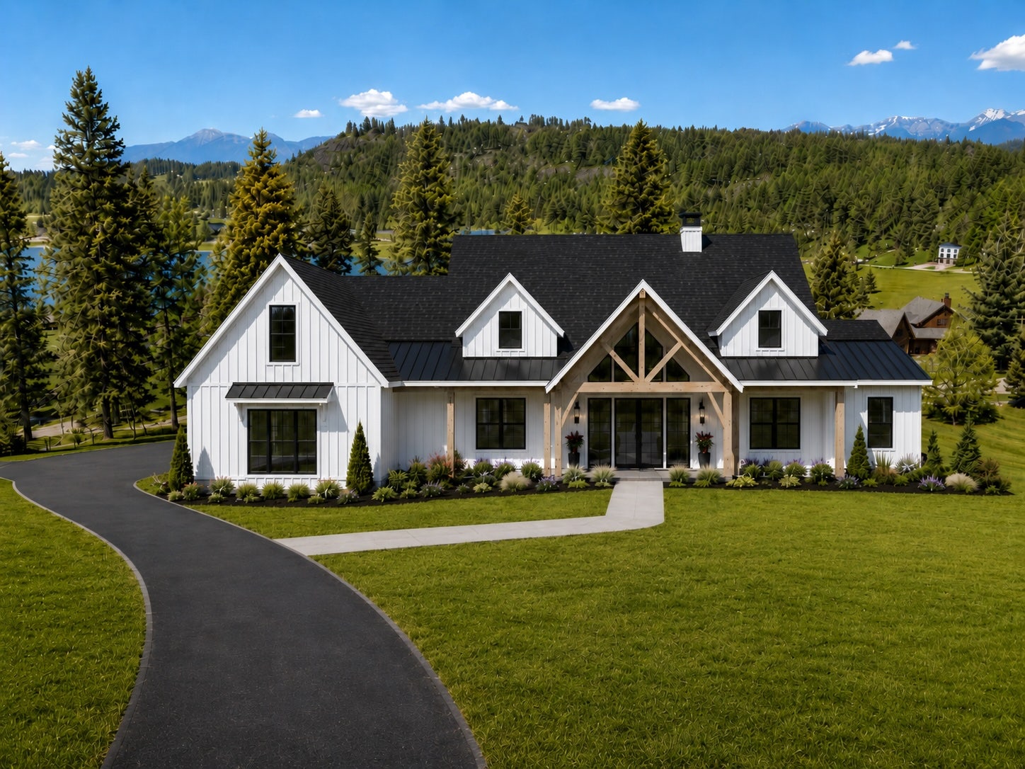 145 Fox Run Court, Bigfork, MT 59911 Welcome home.
