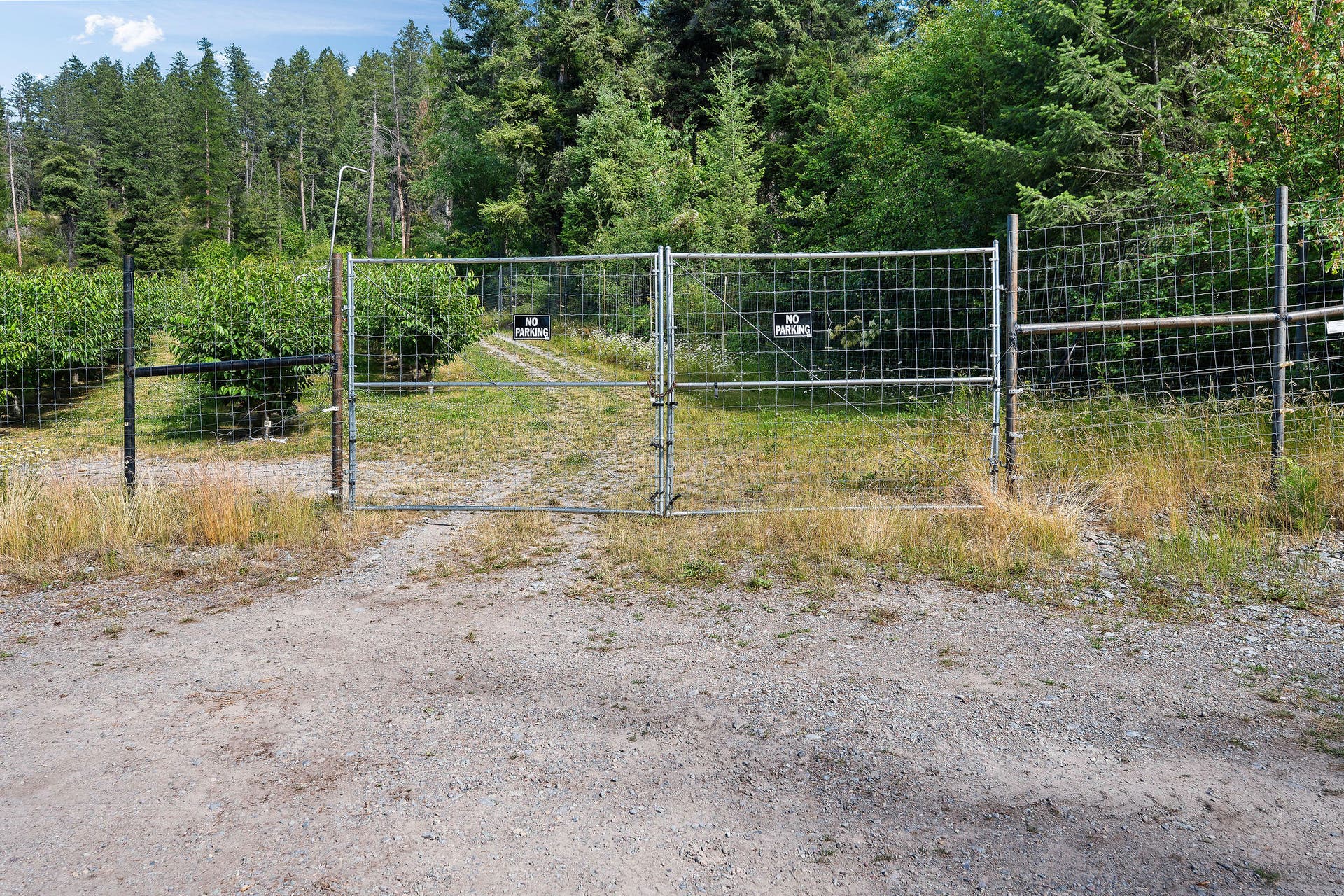 338 Flathead Lodge Road, Bigfork, MT 59911 Fenced orchard keeps those cherries safe!