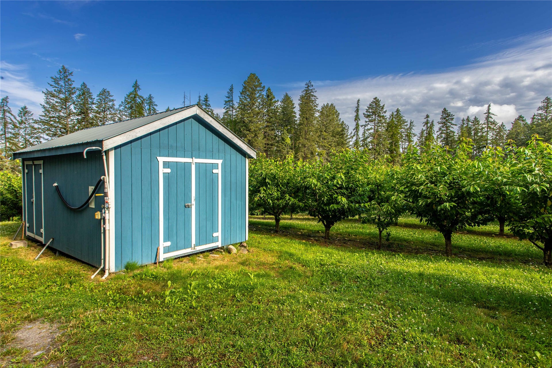 338 Flathead Lodge Road, Bigfork, MT 59911 Work shed for the orchard.