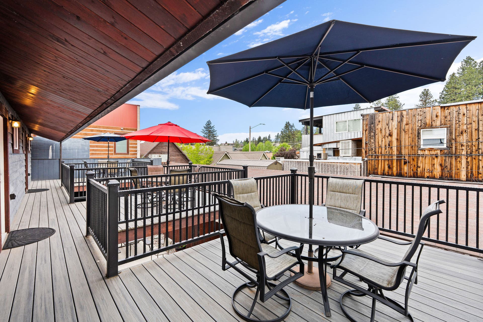 473 Osborn Avenue, Bigfork, MT 59911 The American: Upper level deck