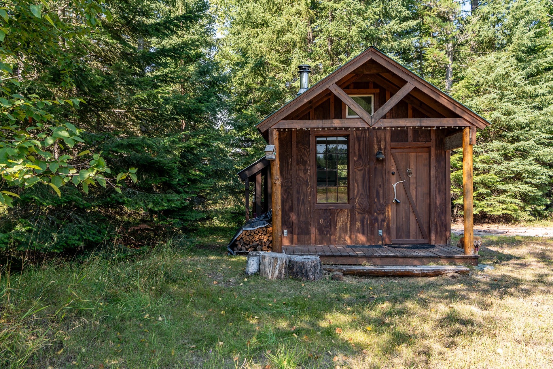 541 Alpine Drive, Bigfork, MT 59911 2nd Dry Cabin
